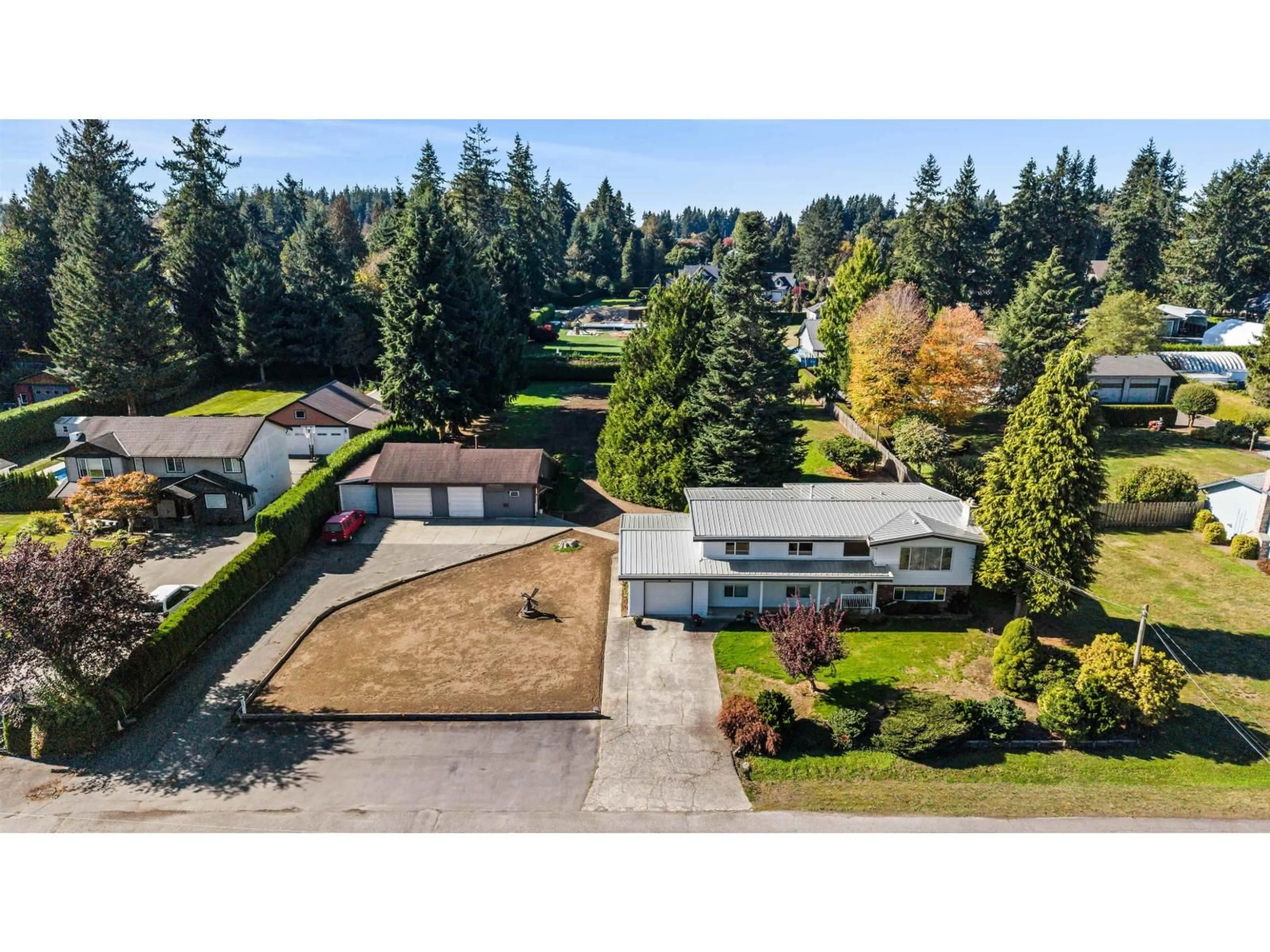 A pic from outside/outdoor area/front of a property/back of a property/a pic from drone, street for 4629 239, Langley British Columbia V2Z2T1