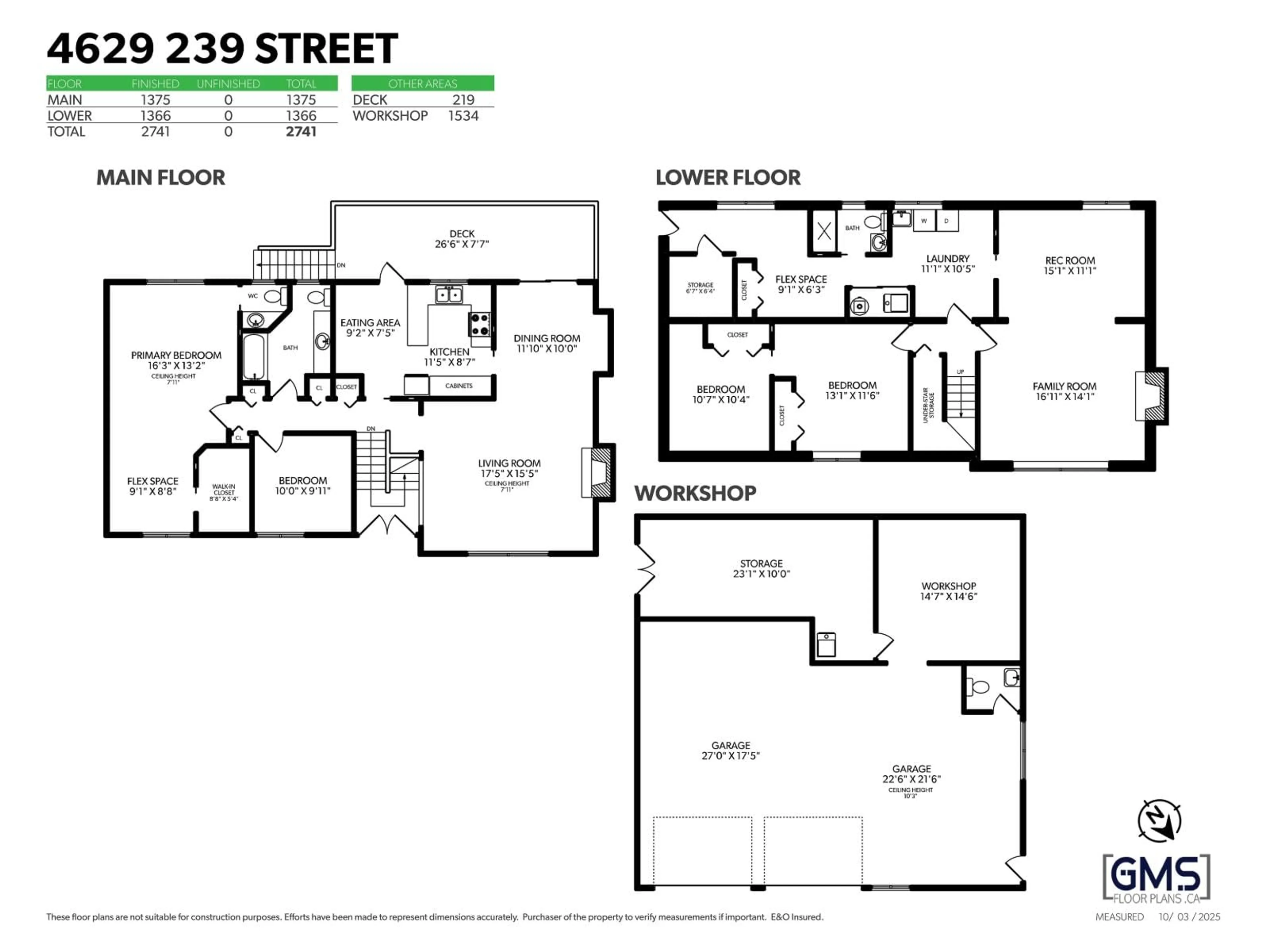 Floor plan for 4629 239, Langley British Columbia V2Z2T1