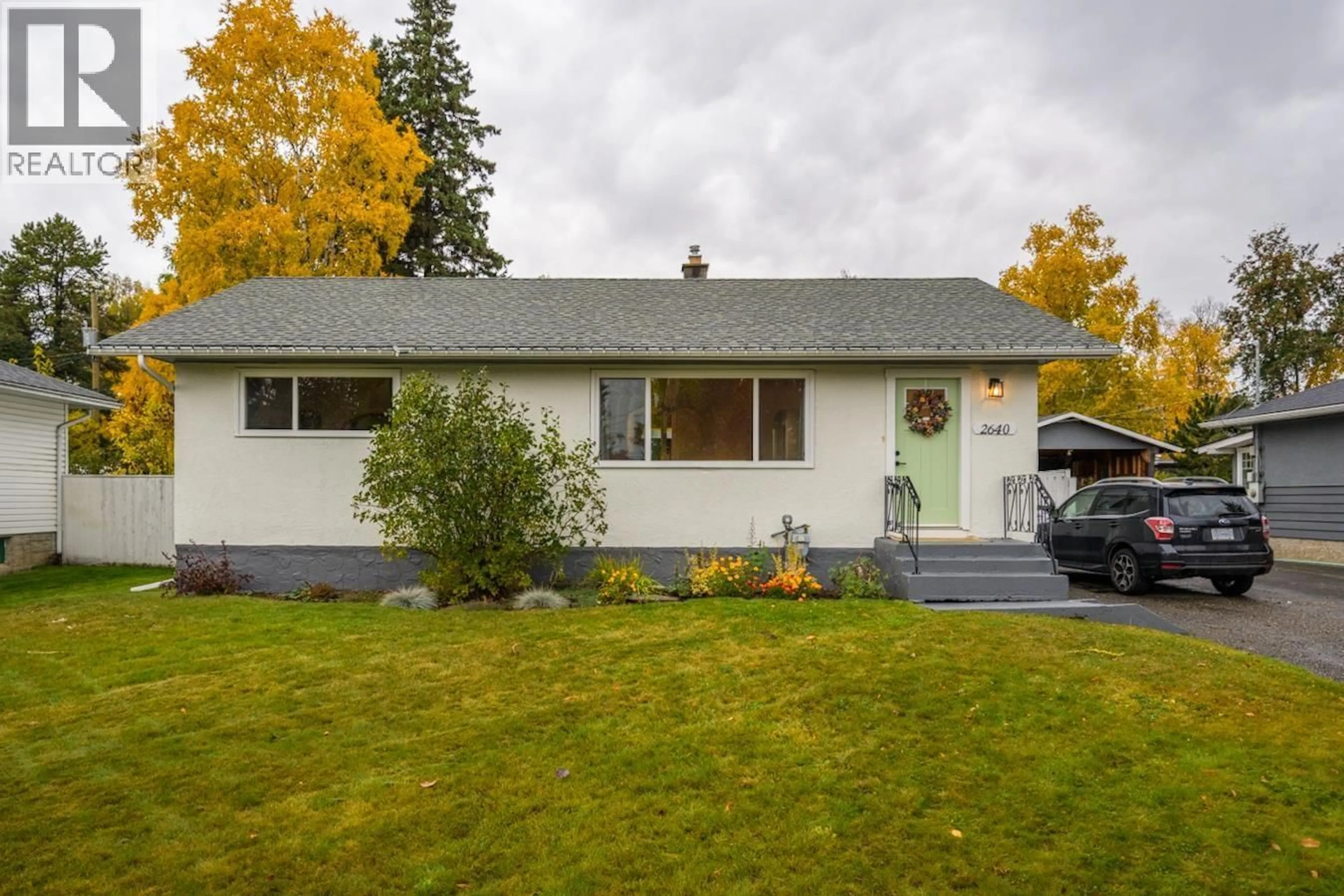 Home with vinyl exterior material, street for 2640 2ND AVENUE, Prince George British Columbia V2M1E4