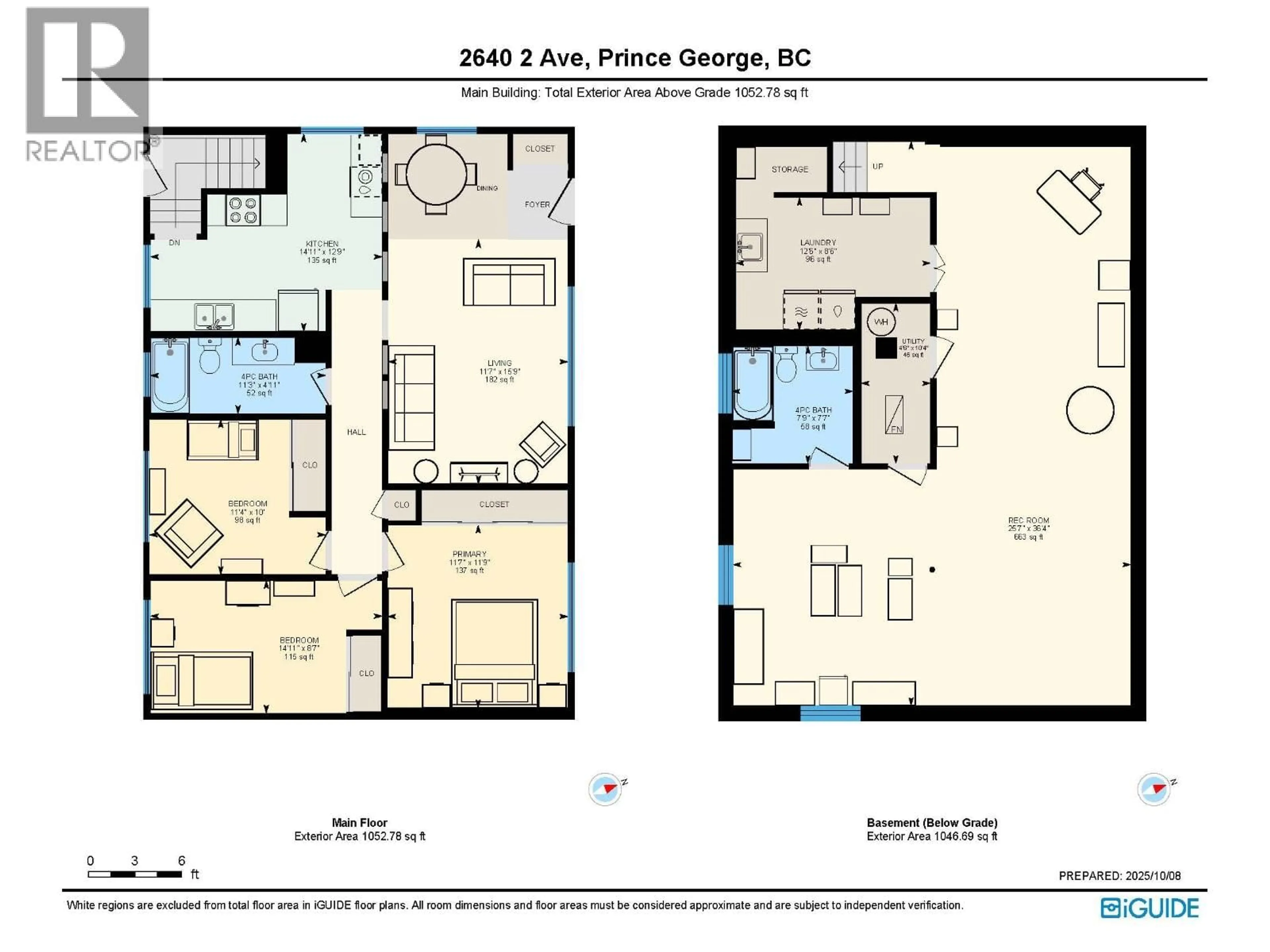Floor plan for 2640 2ND AVENUE, Prince George British Columbia V2M1E4