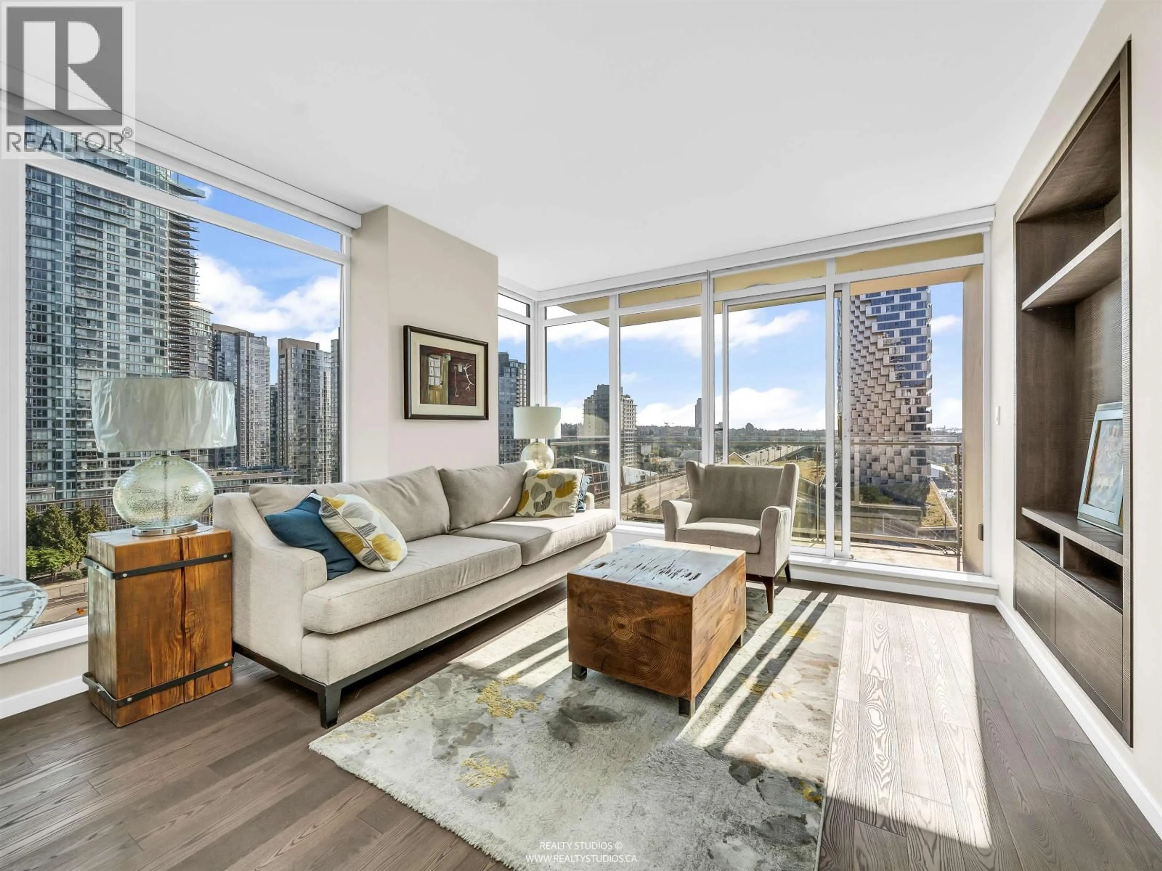 Living room with furniture, unknown for 1107 - 1351 CONTINENTAL STREET, Vancouver British Columbia V6Z0C6