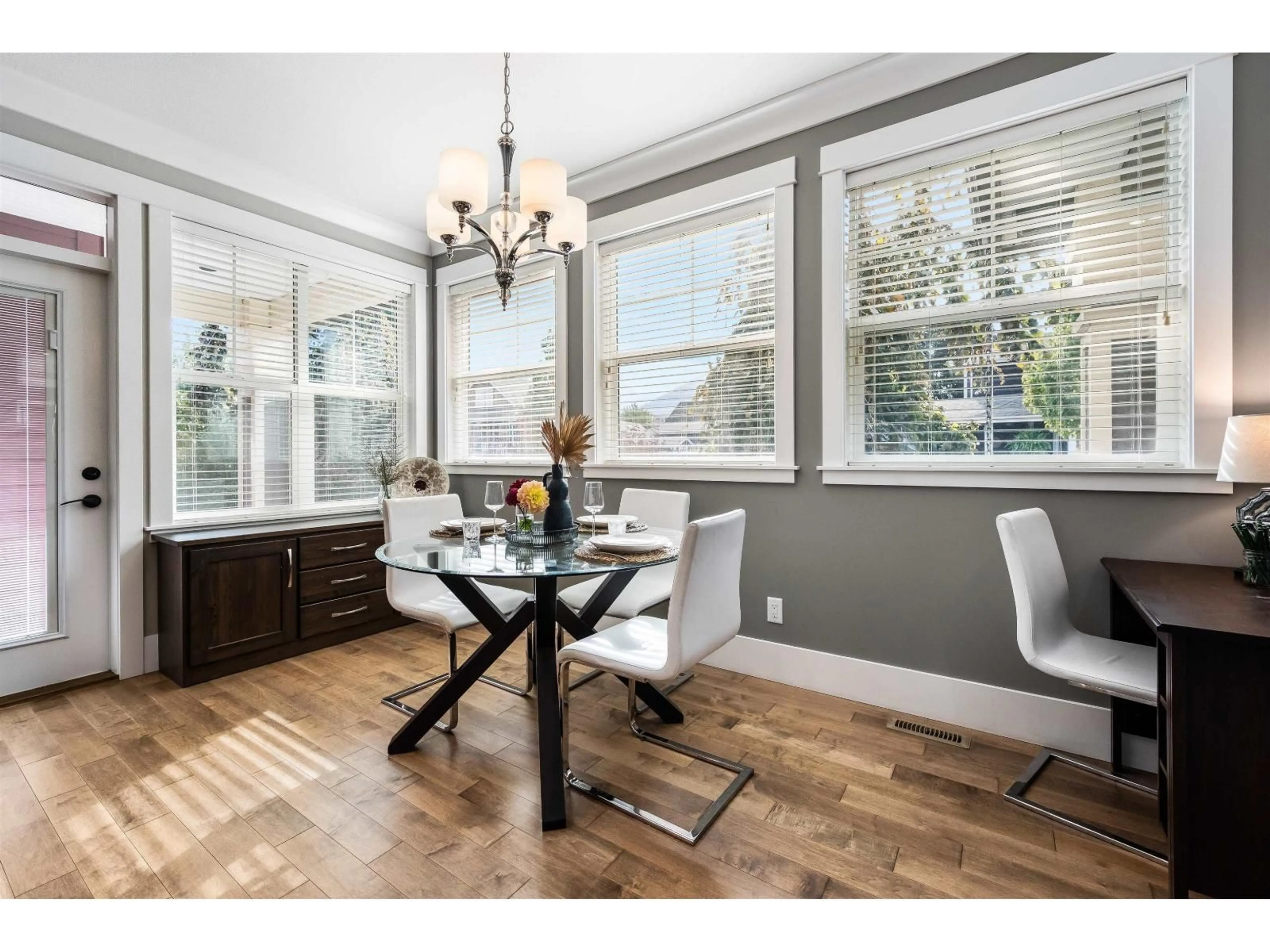 Dining room, wood/laminate floor for 2 - 45202 NICOMEN CRESCENT, Chilliwack British Columbia V2R0R2