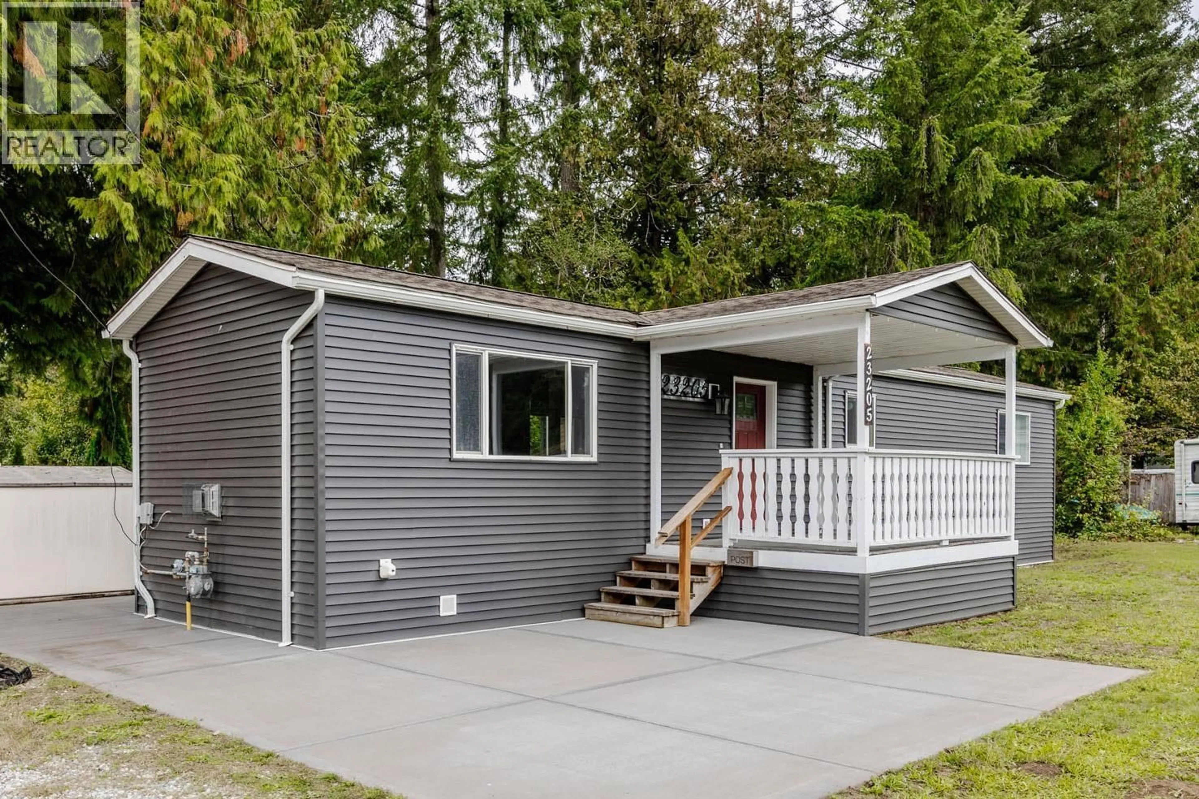 Home with vinyl exterior material, street for 5 - 23205 CALVIN CRESCENT, Maple Ridge British Columbia V2X4S3