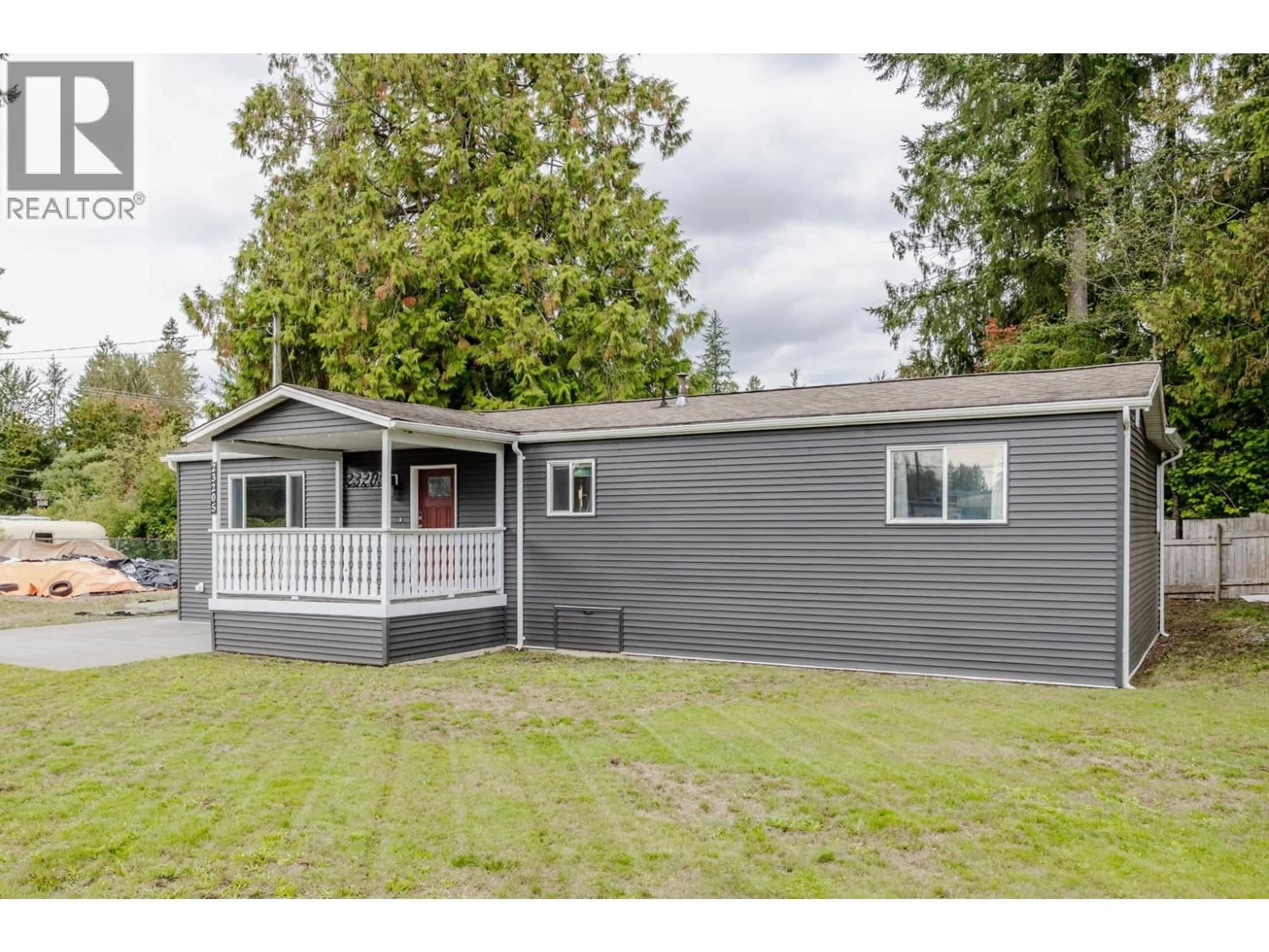 Home with vinyl exterior material, street for 5 - 23205 CALVIN CRESCENT, Maple Ridge British Columbia V2X4S3