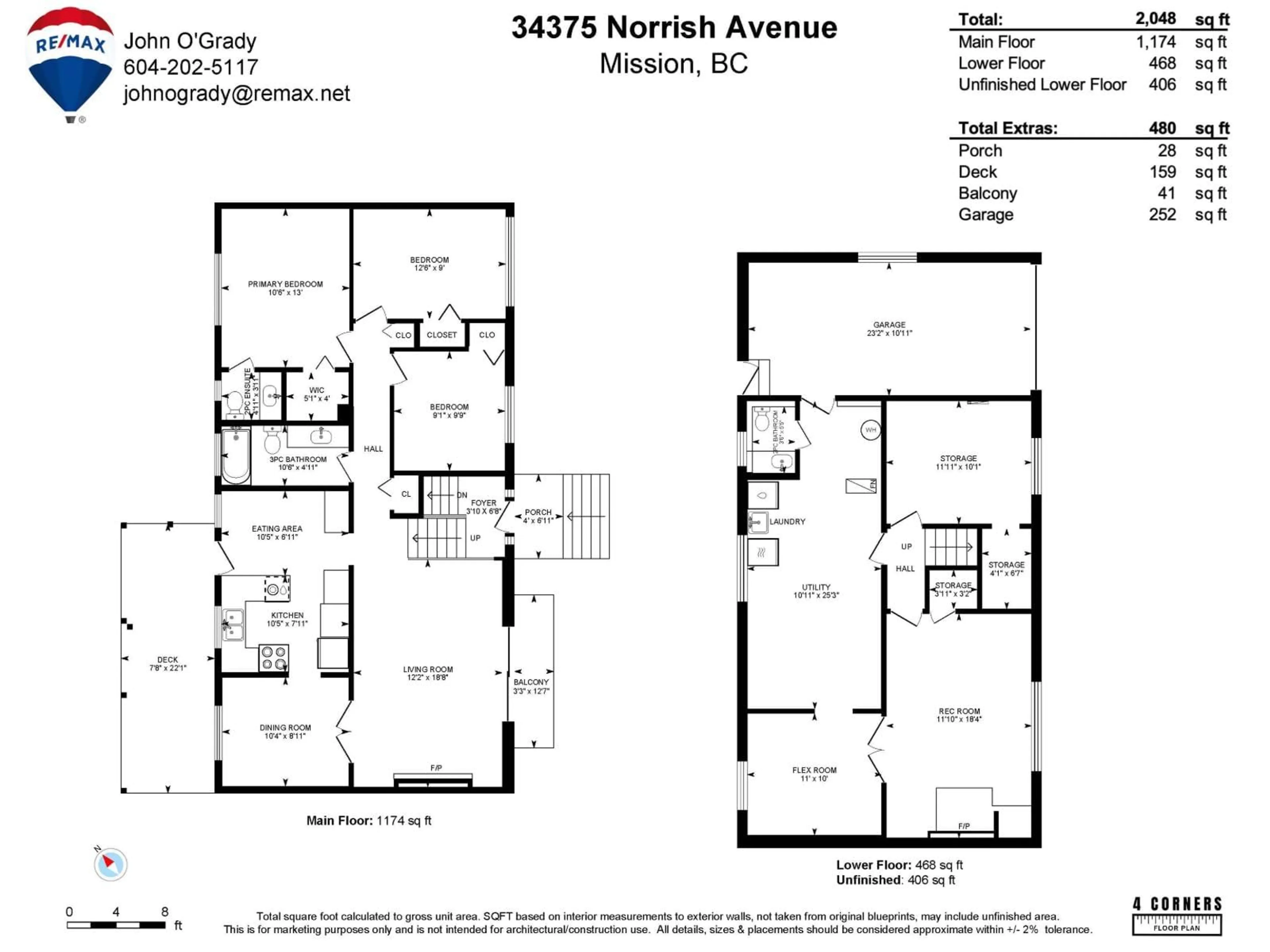 Floor plan for 34375 NORRISH, Mission British Columbia V2V6N8