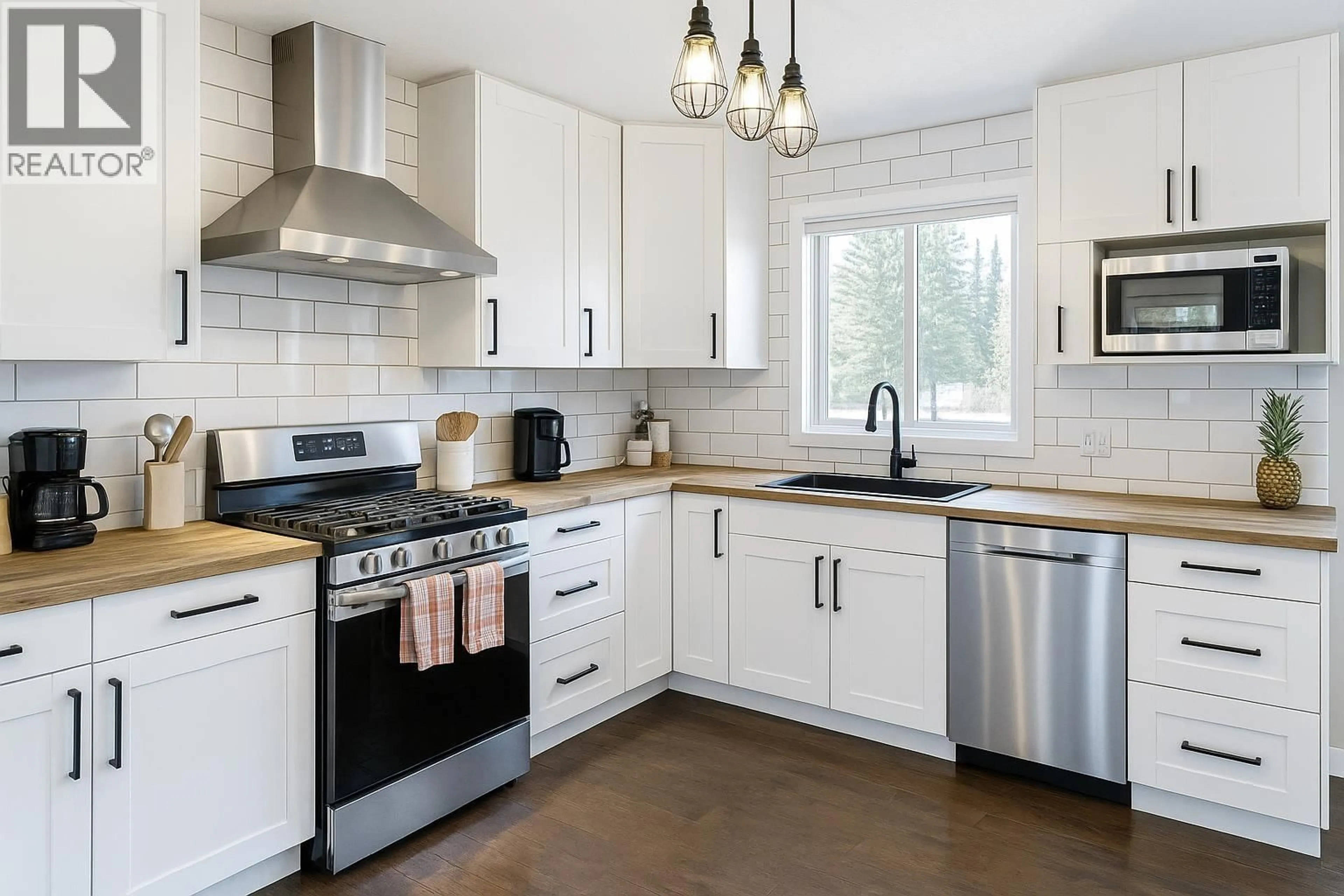 Open concept kitchen, unknown for 6353 NORTH NECHAKO ROAD, Prince George British Columbia V2K4Z2