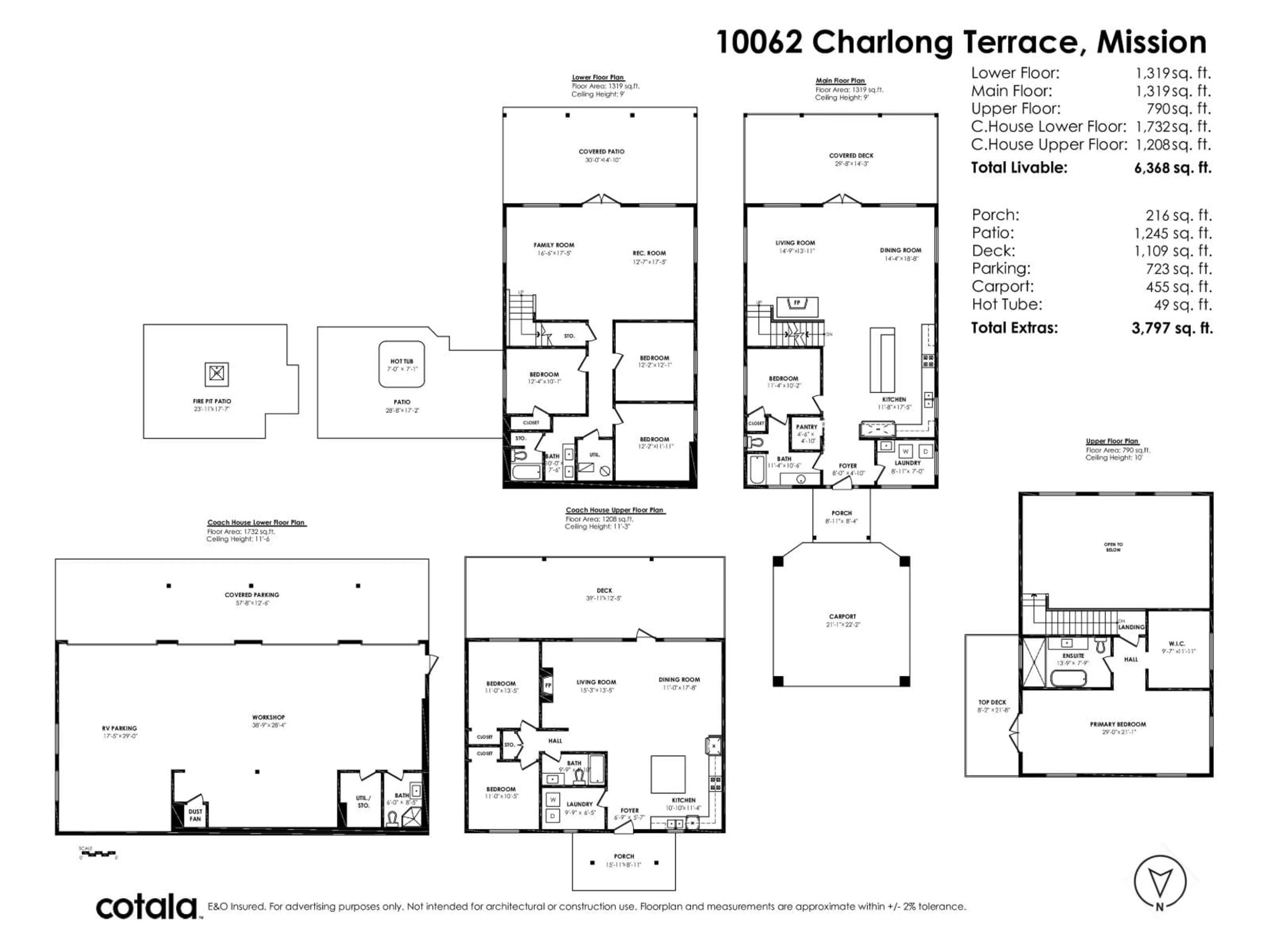 Floor plan for 10062 CHARLONG, Mission British Columbia V2V0B5