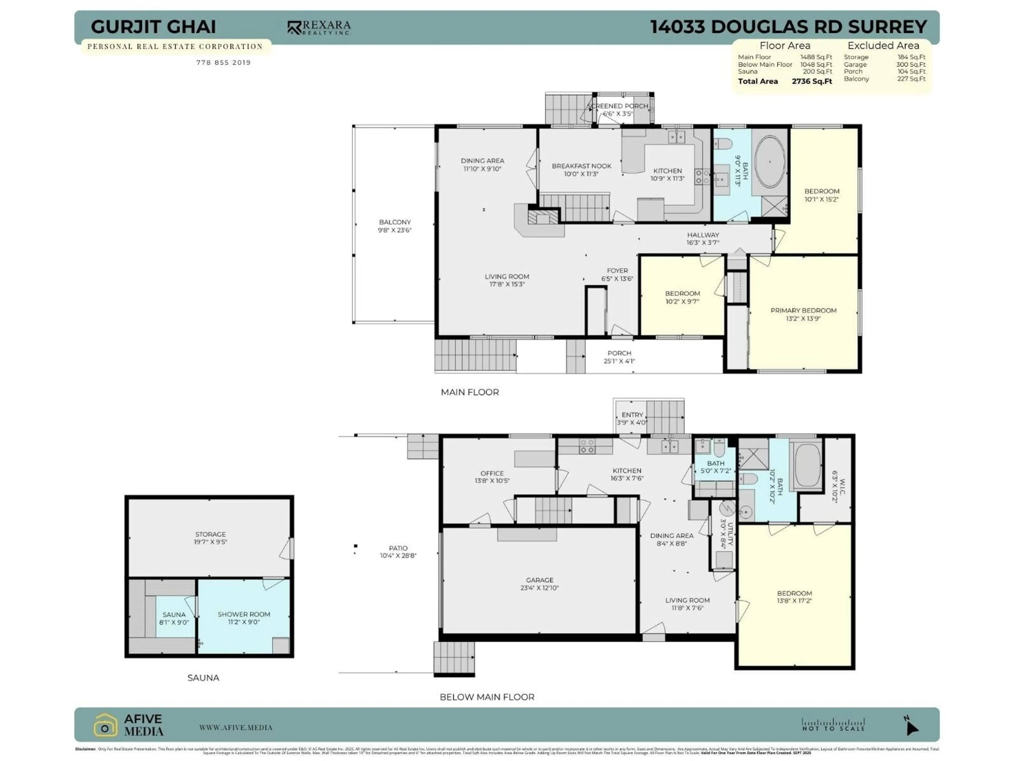 Floor plan for 14033 DOUGLAS, Surrey British Columbia V3R5N2
