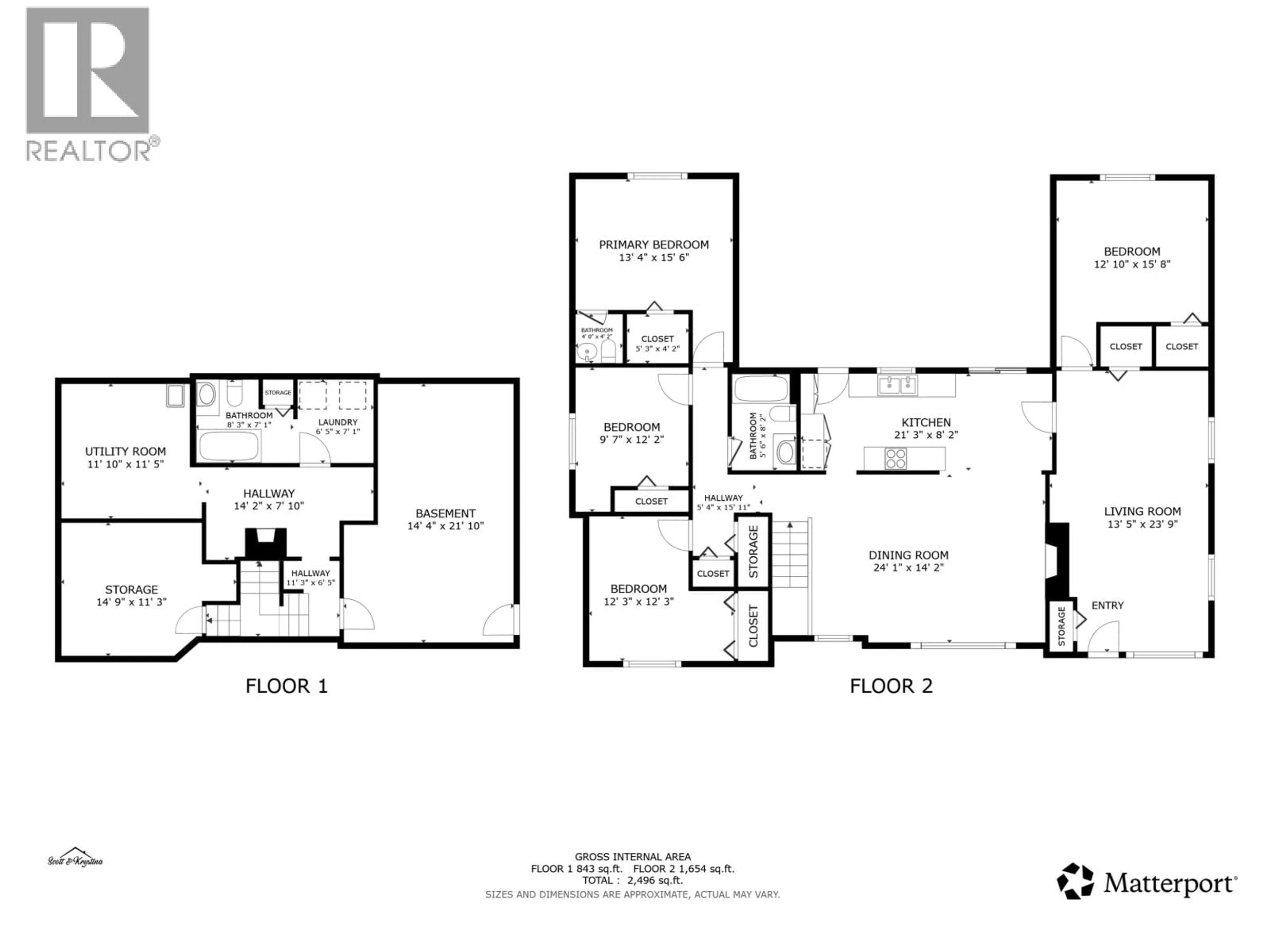Floor plan for 768 VAUGHAN STREET, Quesnel British Columbia V2J2T5
