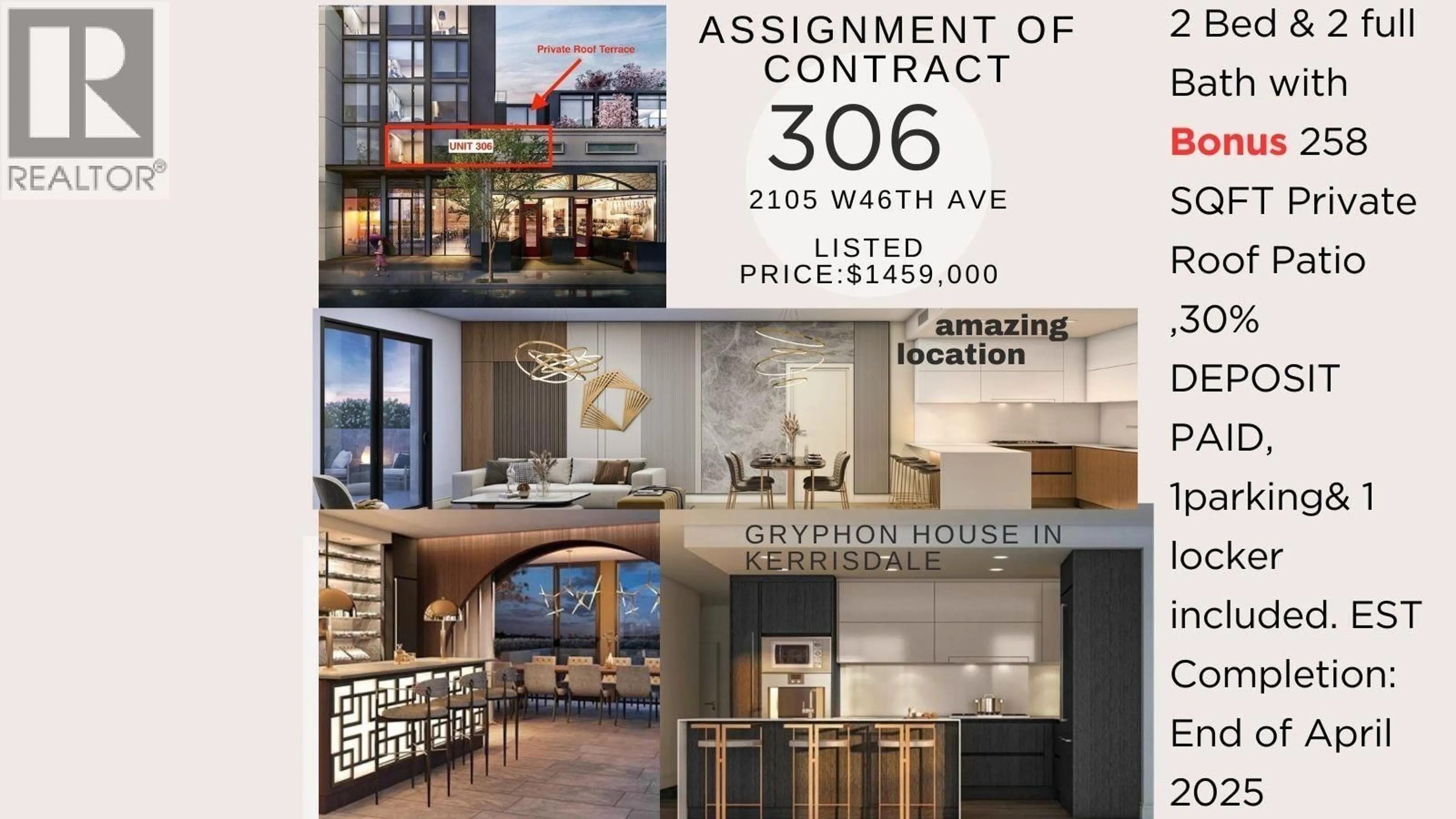 Open concept kitchen, unknown for 306 - 2105 W 46TH AVENUE, Vancouver British Columbia V6M2L1