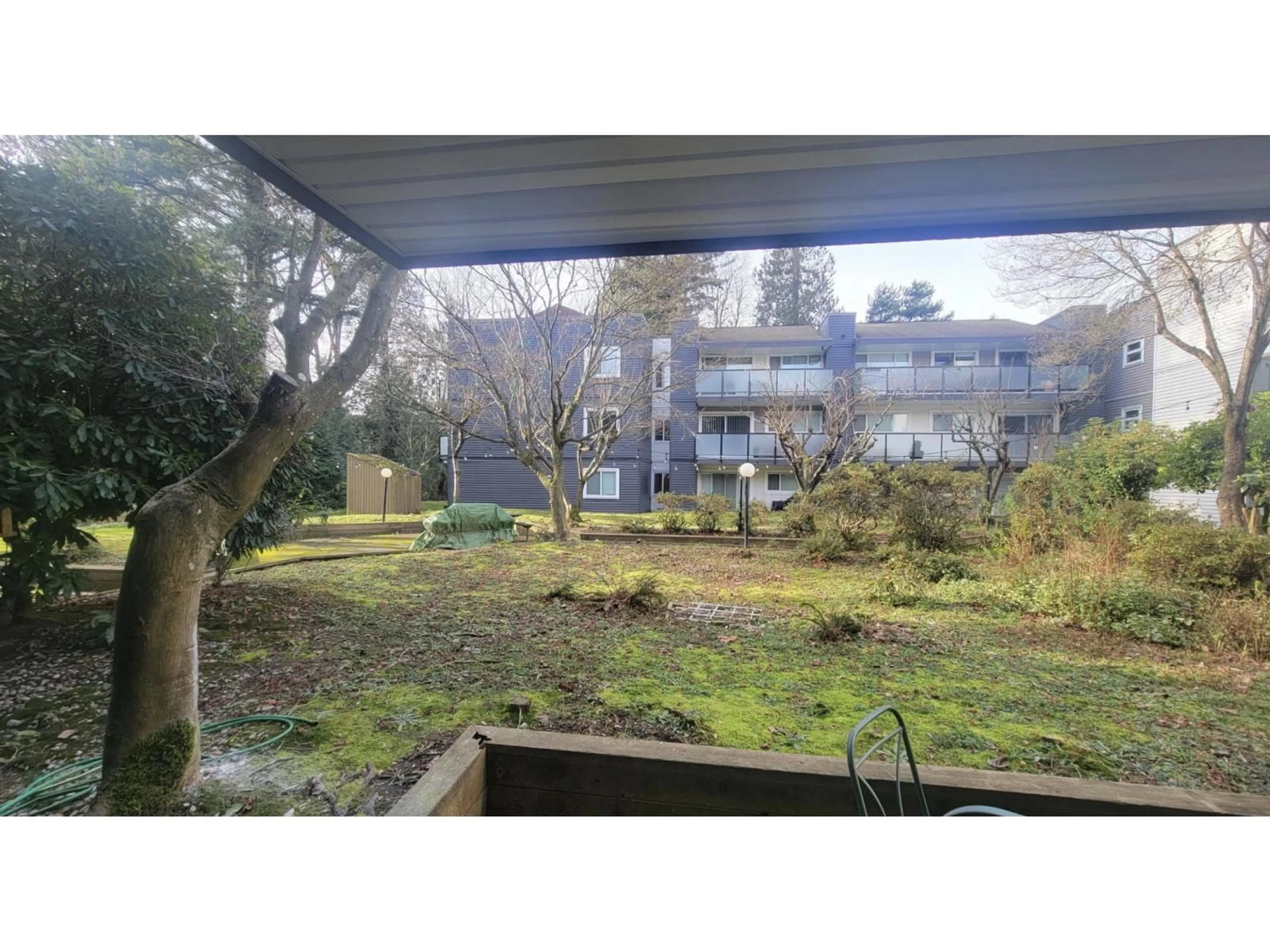 A pic from outside/outdoor area/front of a property/back of a property/a pic from drone, forest/trees view for 108 - 33400 BOURQUIN, Abbotsford British Columbia V2S5G3