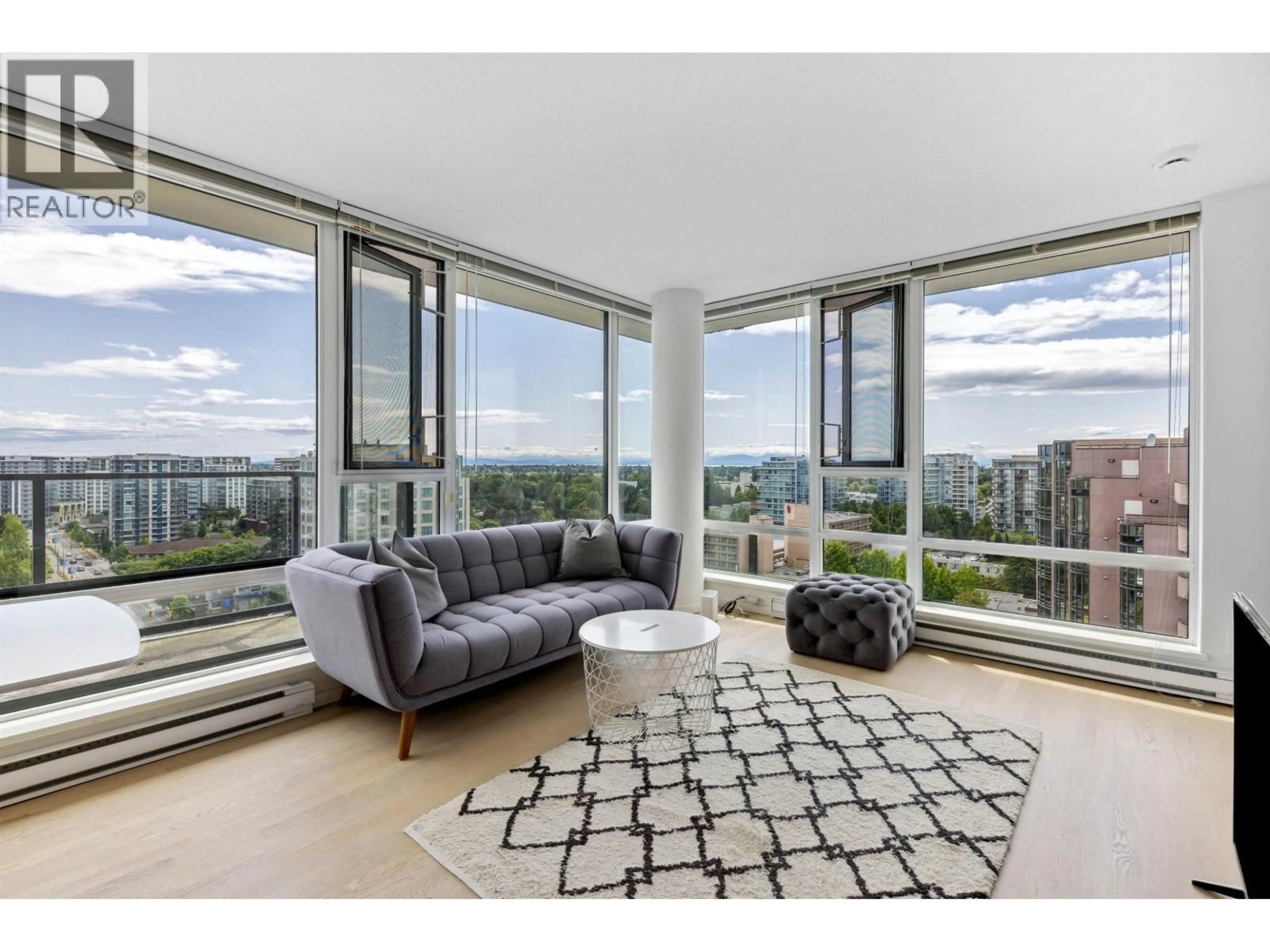 Living room with furniture, unknown for 1802 - 7788 ACKROYD ROAD, Richmond British Columbia V6X0M8