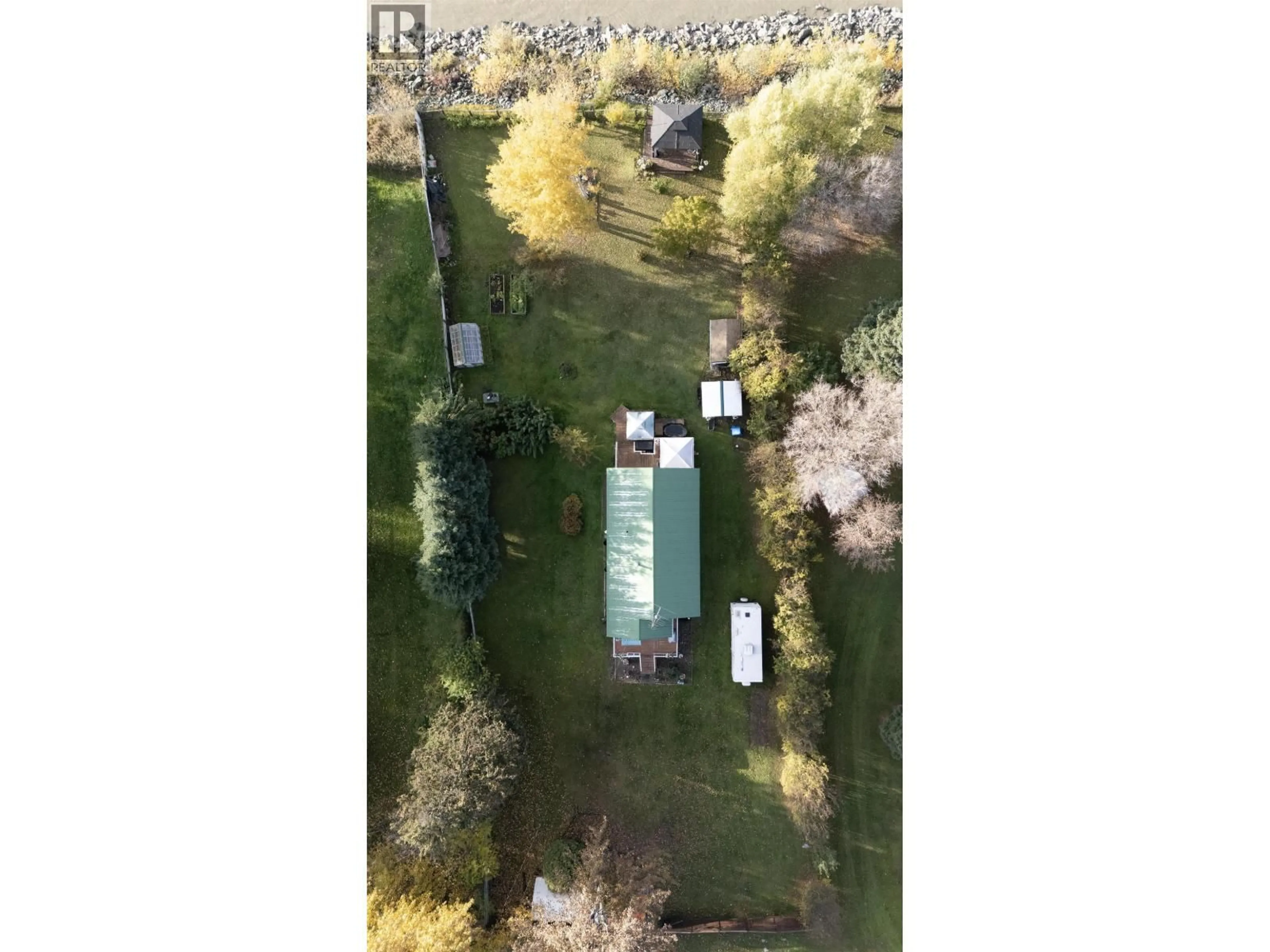 A pic from outside/outdoor area/front of a property/back of a property/a pic from drone, forest/trees view for 7945 SHELLEY TOWNSITE ROAD, Prince George British Columbia V2K5X7