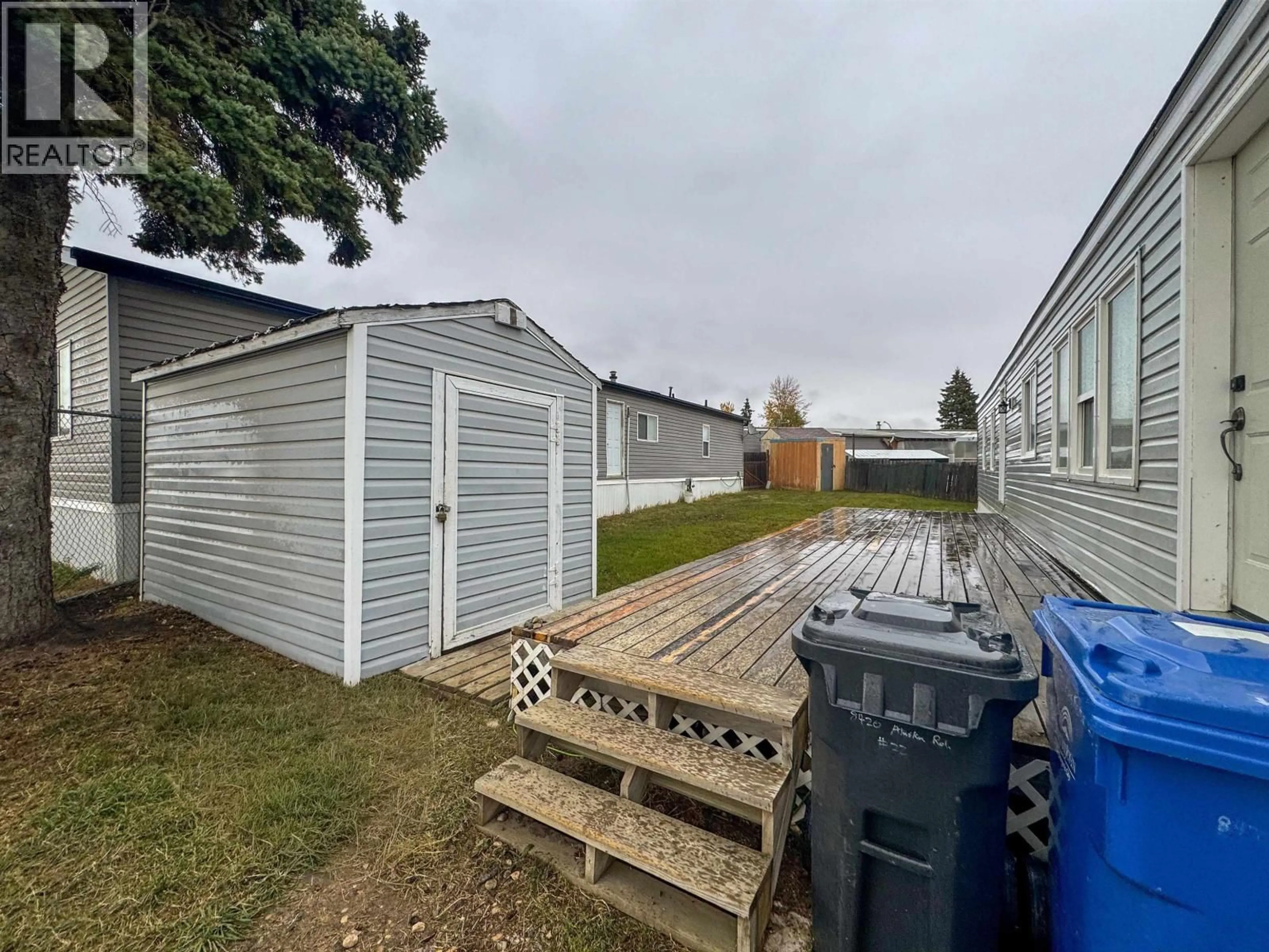 Shed for 22 - 8420 ALASKA ROAD, Fort St. John British Columbia V1J4J6