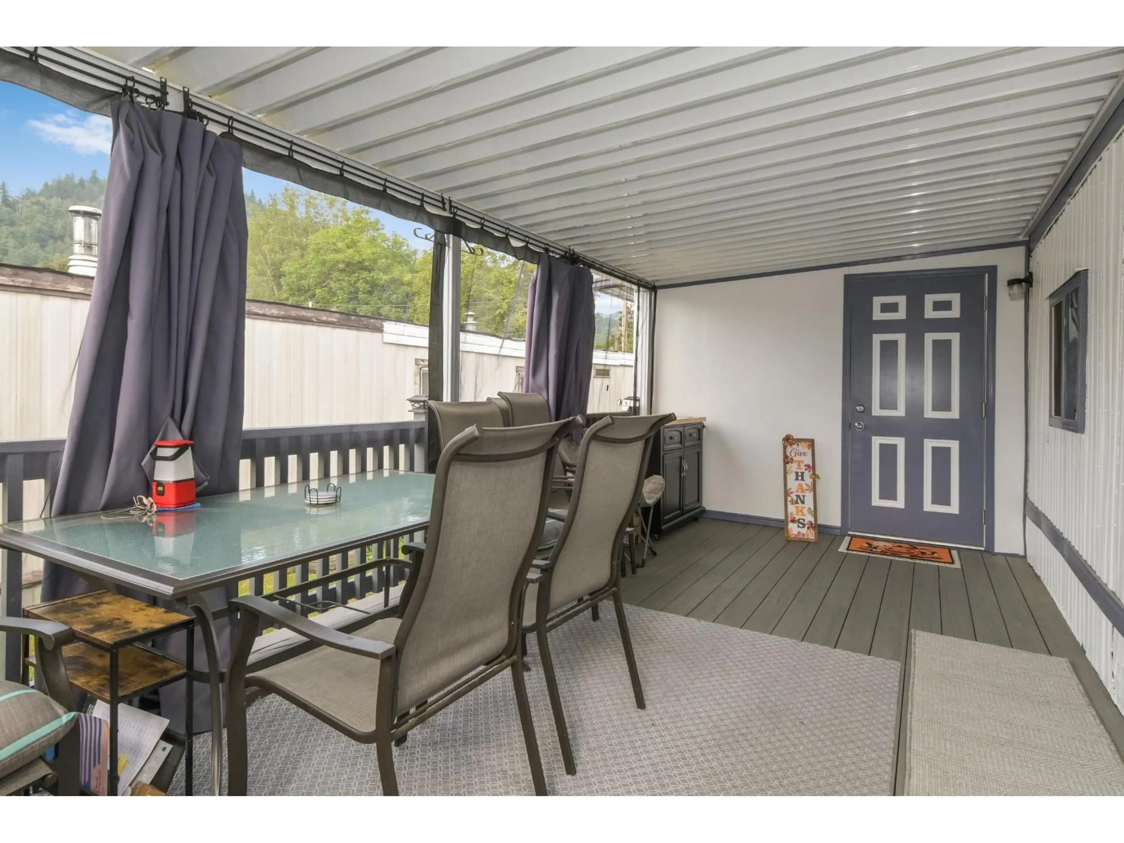 Patio, water/lake/river/ocean view for #5 - 9267 SHOOK, Mission British Columbia V2V5M2