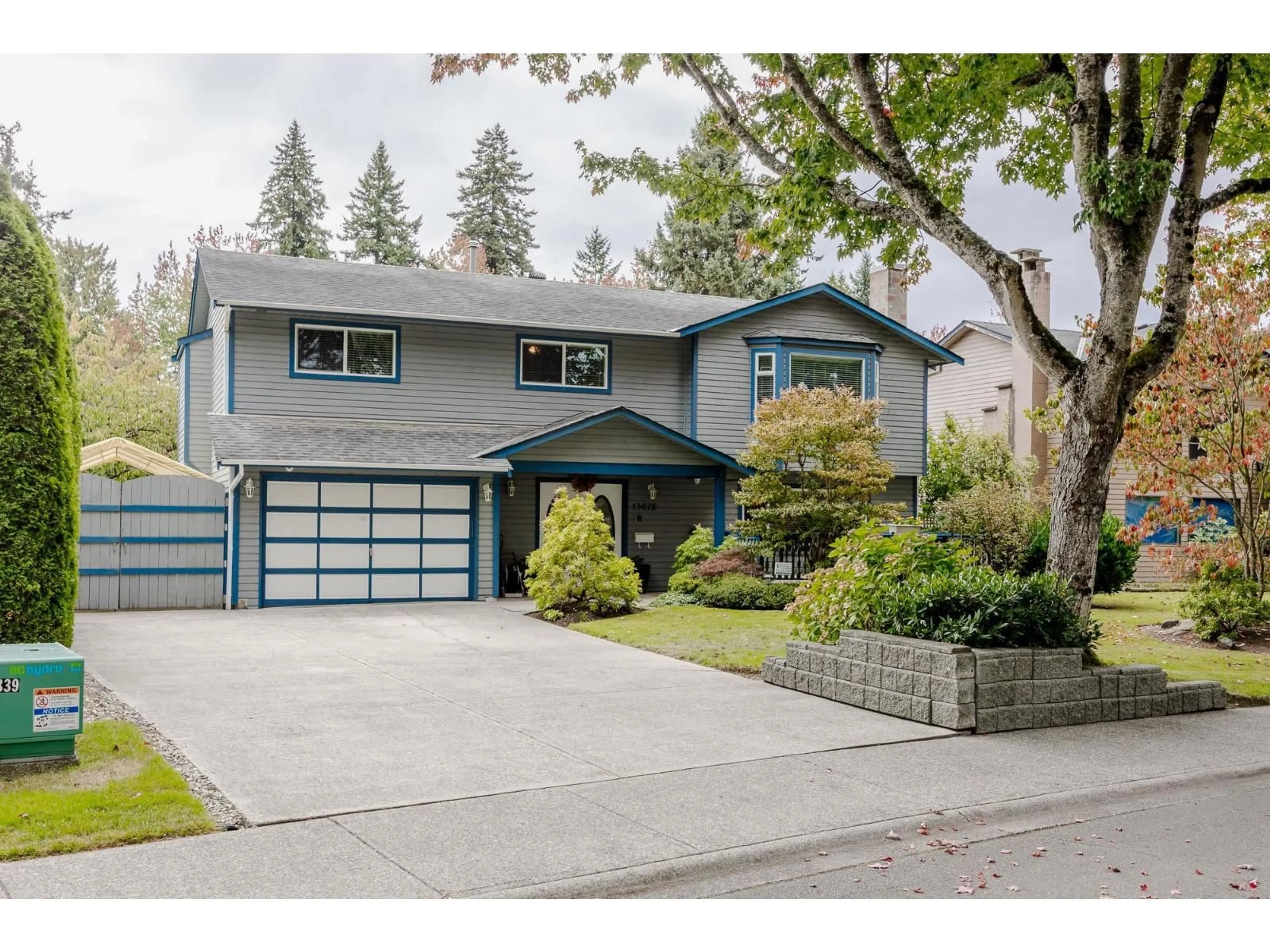 Home with vinyl exterior material, street for 13078 61A, Surrey British Columbia V3X2G8