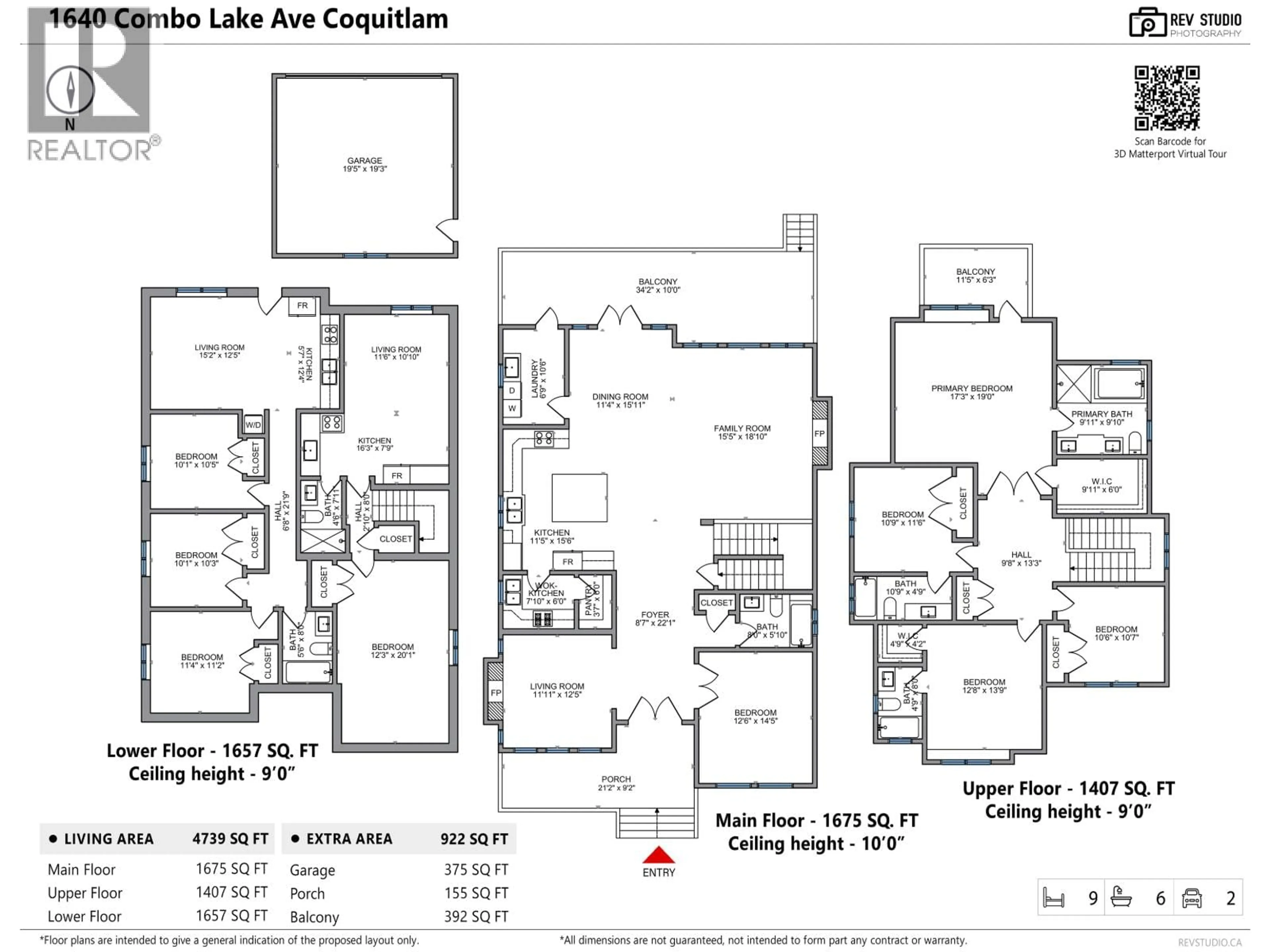 Floor plan for 1640 COMO LAKE AVENUE, Coquitlam British Columbia V3J0E9
