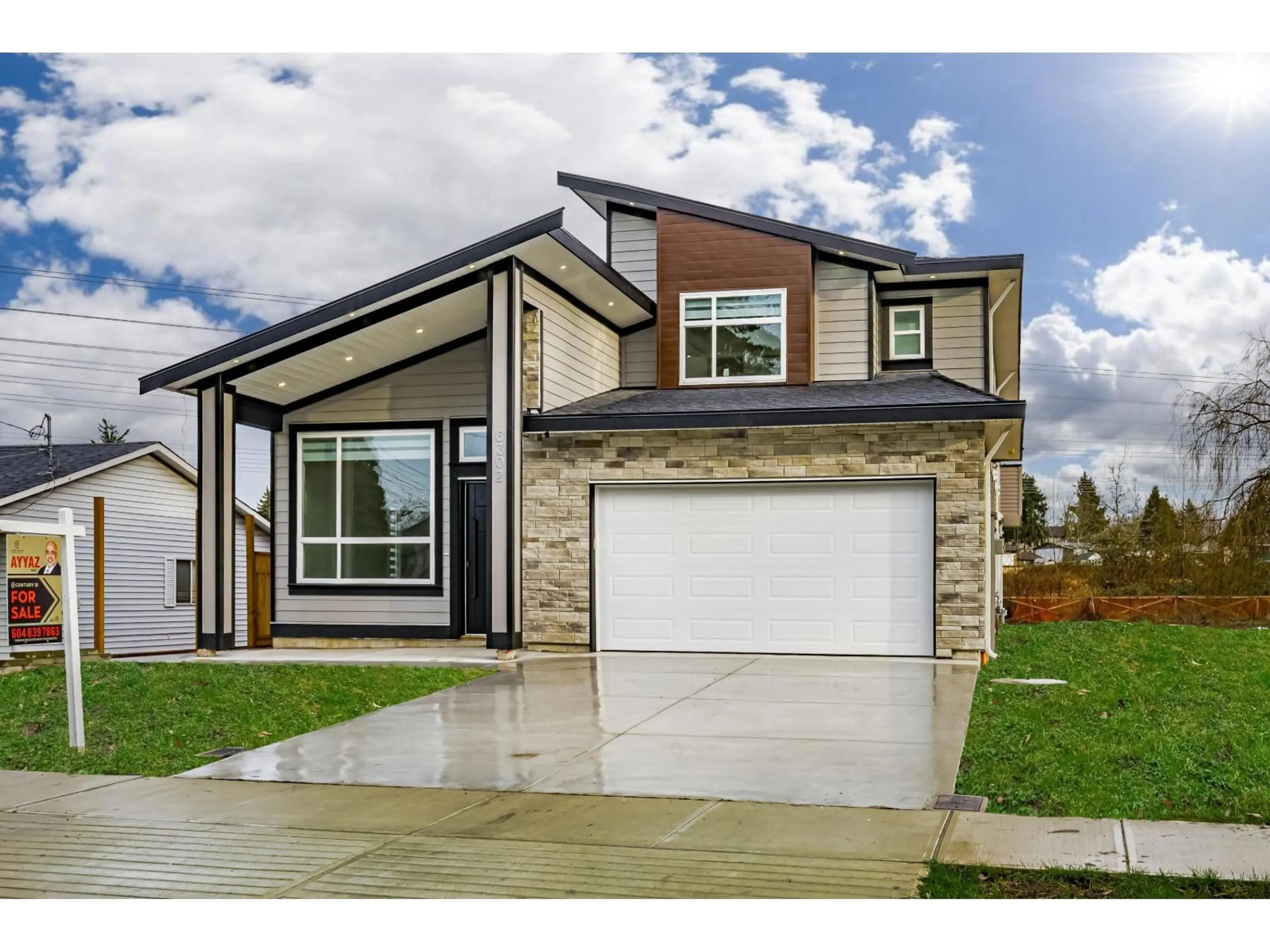 Home with brick exterior material, street for 6302 181A, Surrey British Columbia V3S4M4