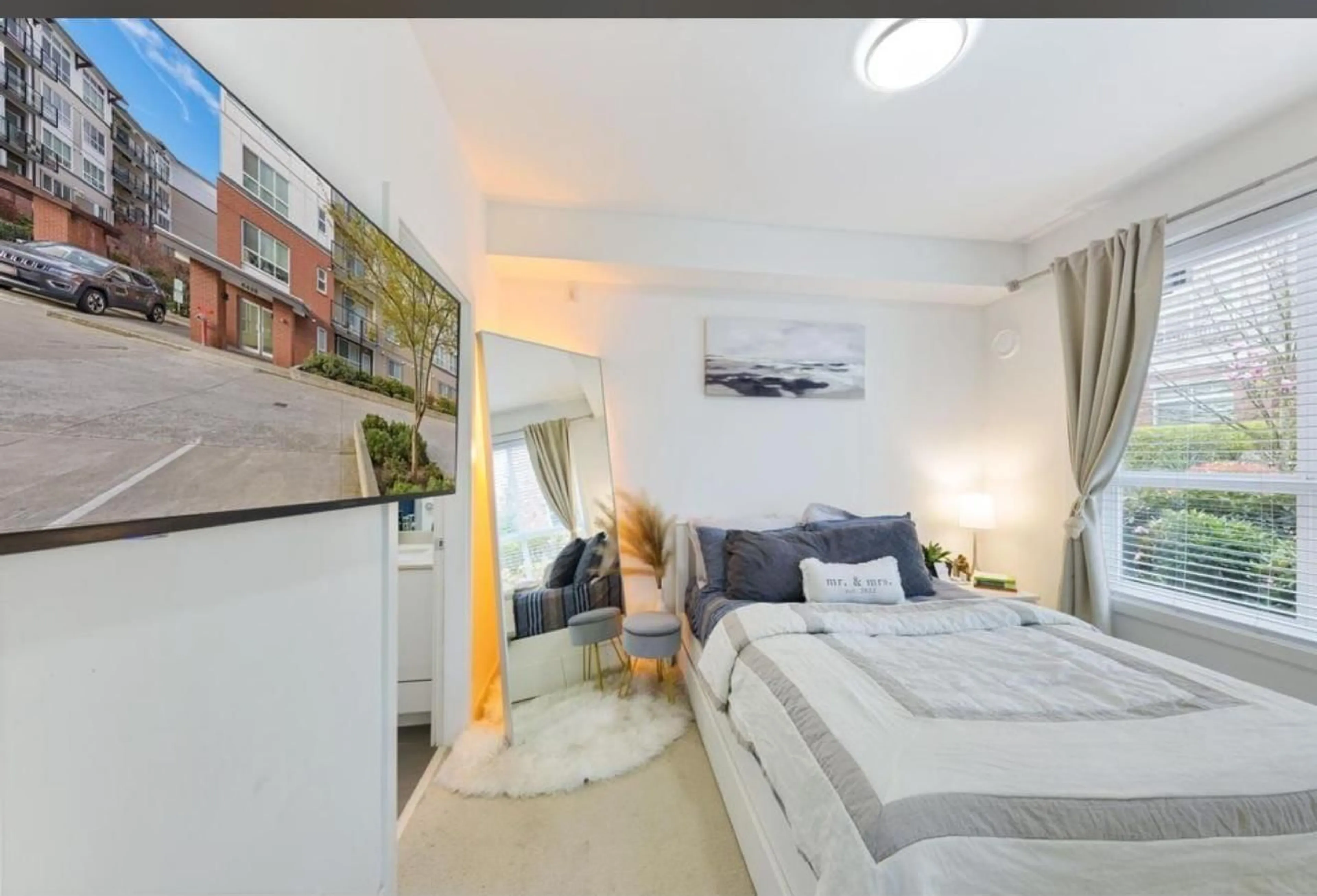 Bedroom with bed, unknown for 108 - 6438 195A, Surrey British Columbia V4N6R5