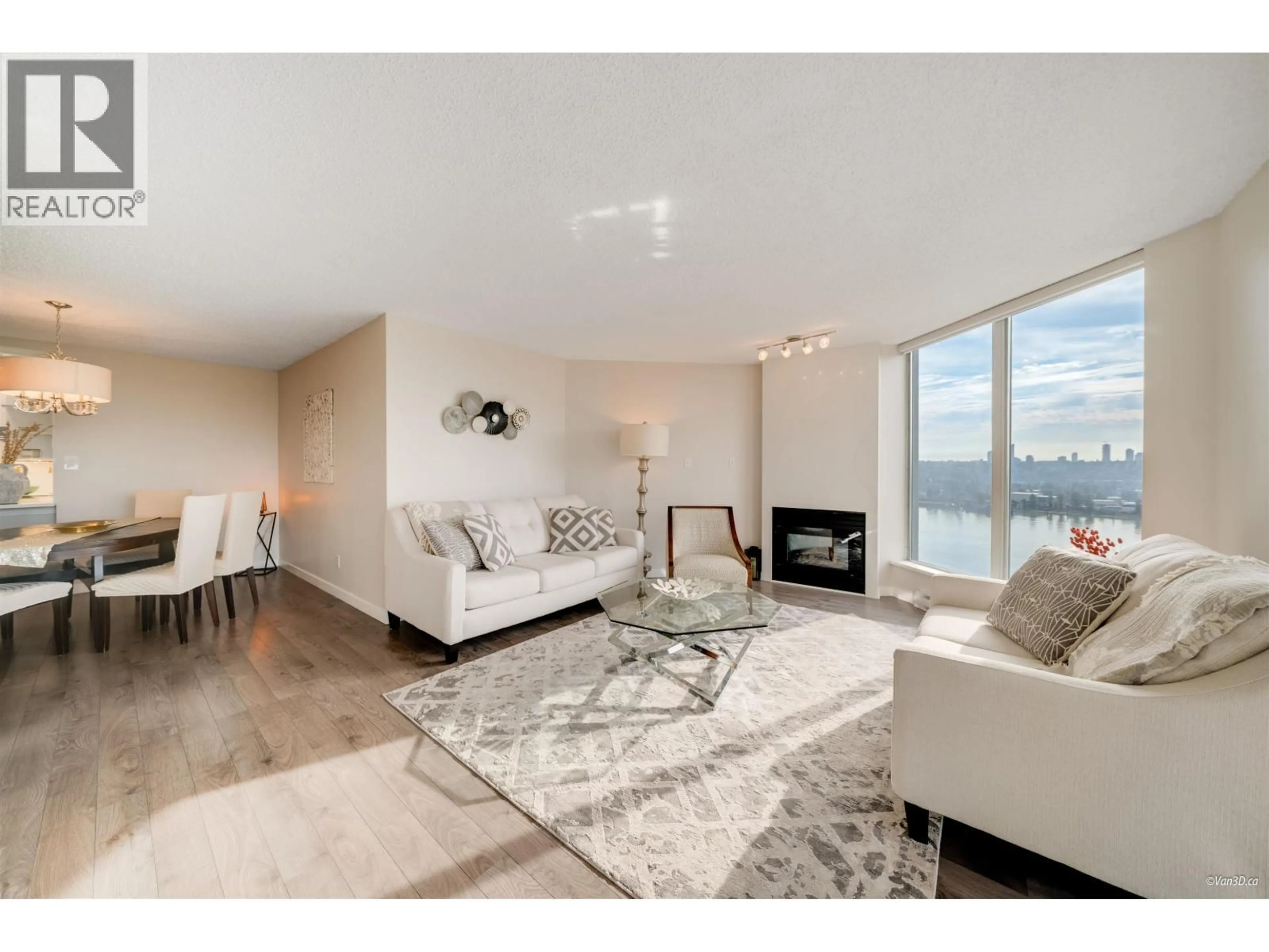 Living room with furniture, unknown for 1606 - 69 JAMIESON COURT, New Westminster British Columbia V3L5R3