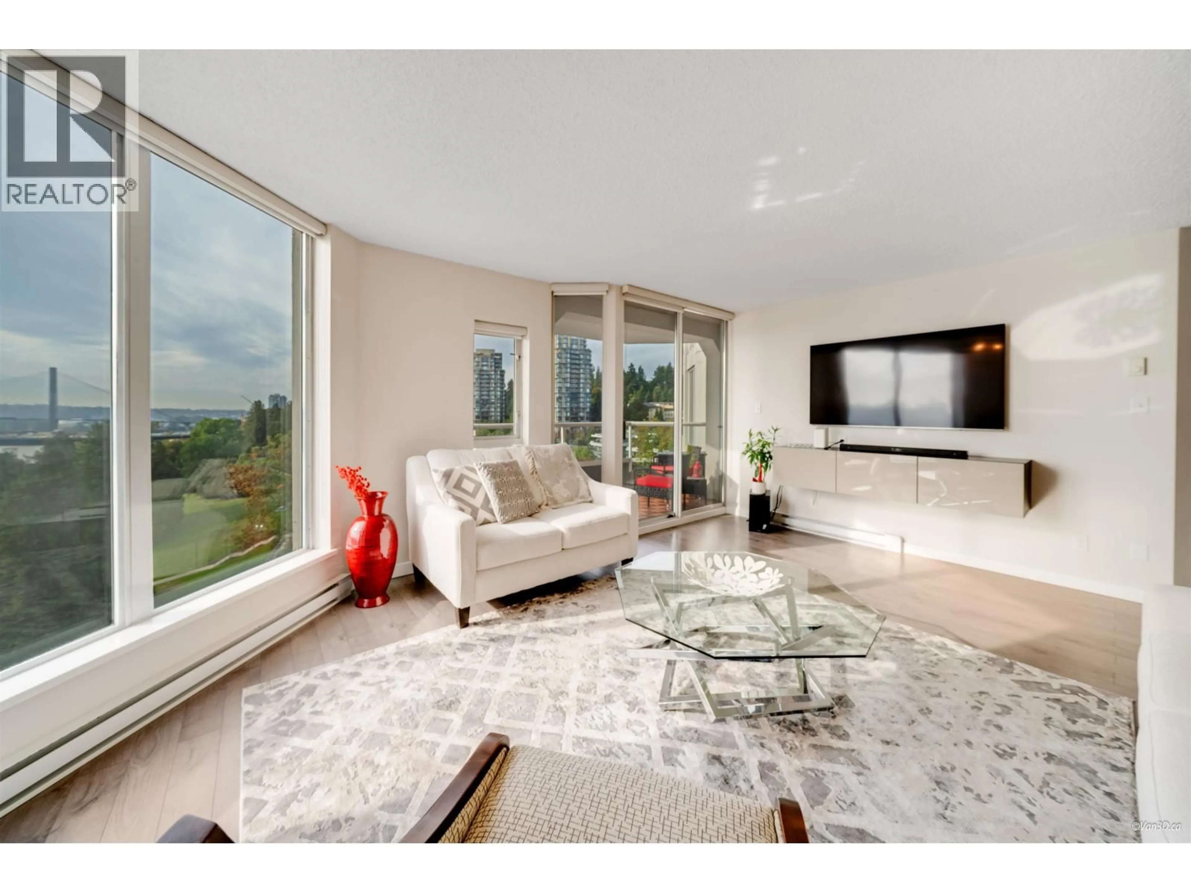 Living room with furniture, unknown for 1606 - 69 JAMIESON COURT, New Westminster British Columbia V3L5R3