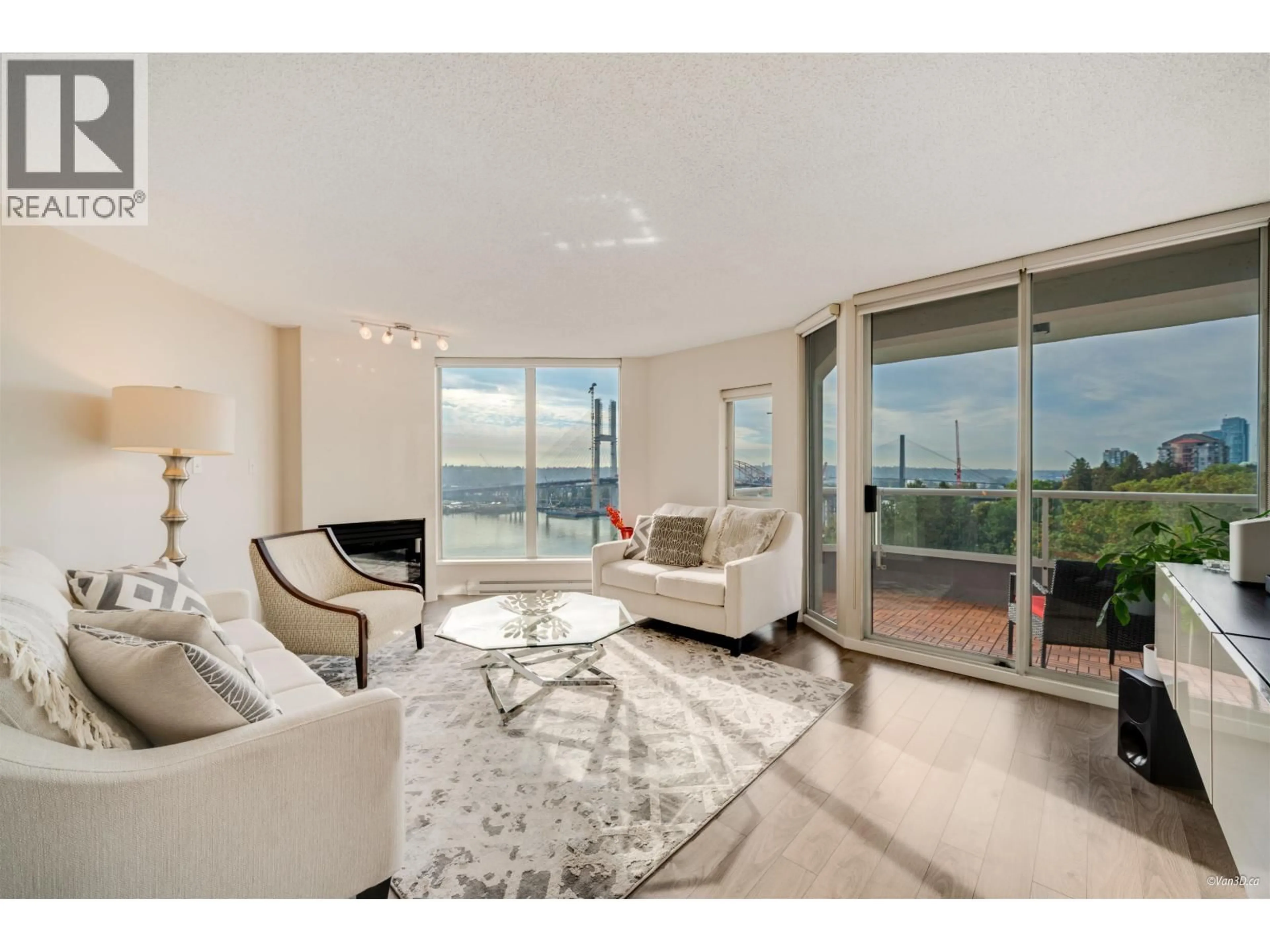 Living room with furniture, unknown for 1606 - 69 JAMIESON COURT, New Westminster British Columbia V3L5R3