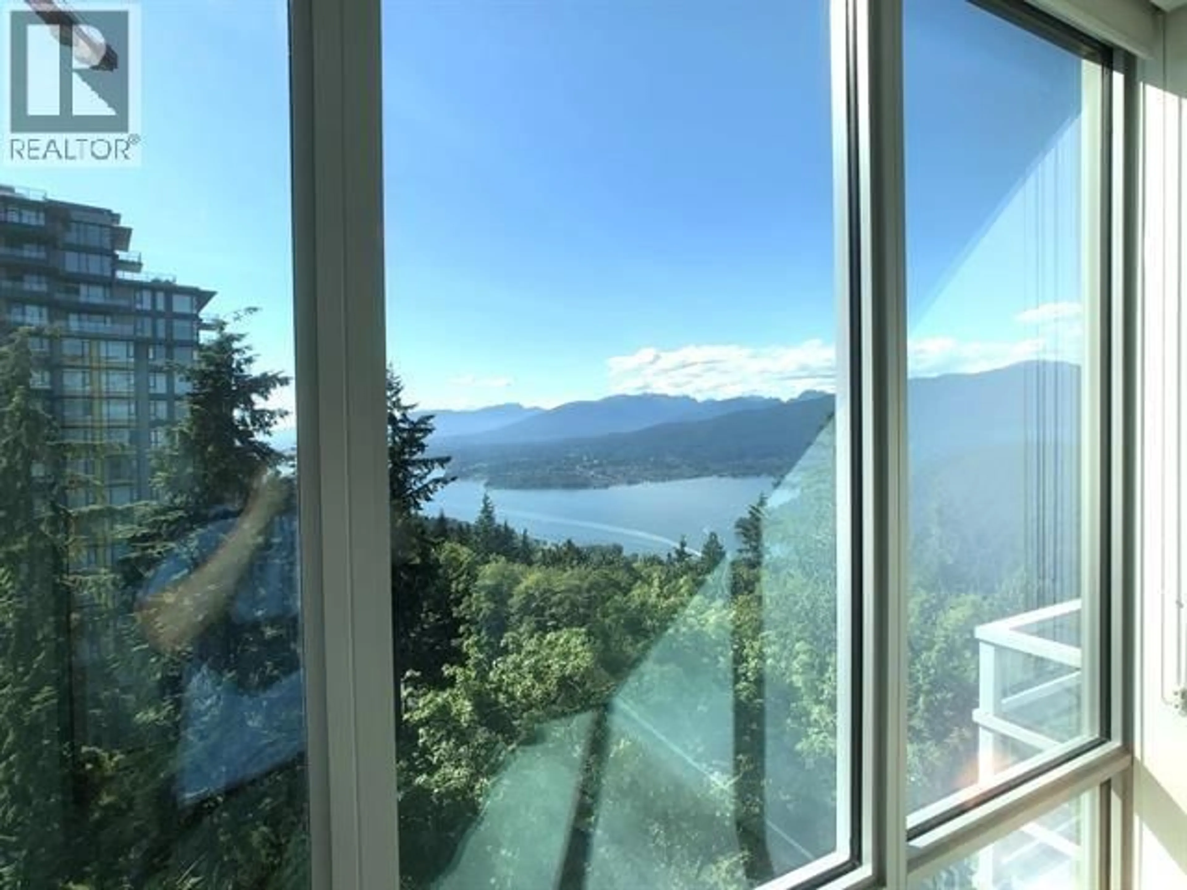 Balcony in the apartment, water/lake/river/ocean view for 1203 - 9060 UNIVERSITY CRESCENT, Burnaby British Columbia V5A0E1