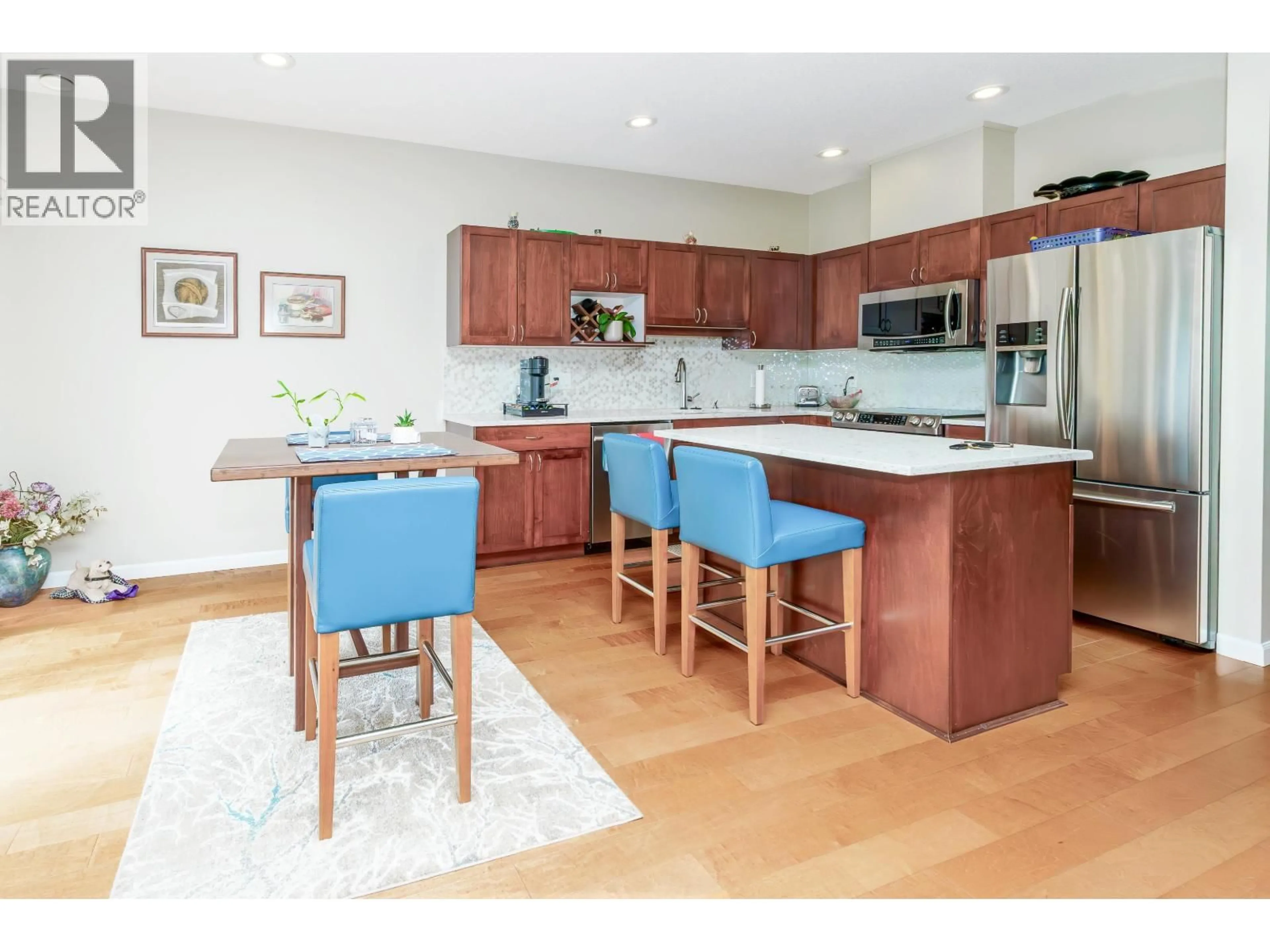Open concept kitchen, wood/laminate floor for 24 - 3127 SKEENA STREET, Port Coquitlam British Columbia V3B8G5
