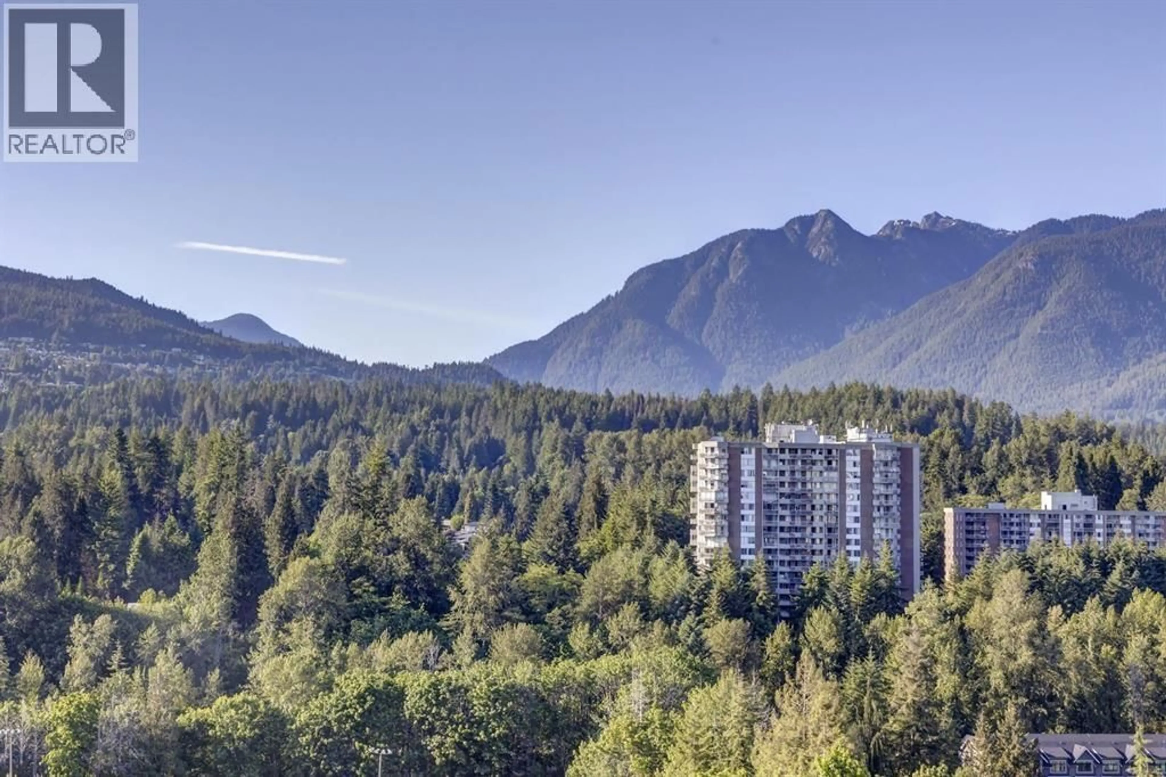 A pic from outside/outdoor area/front of a property/back of a property/a pic from drone, forest/trees view for 2207 - 200 KLAHANIE COURT, West Vancouver British Columbia V7P0E4