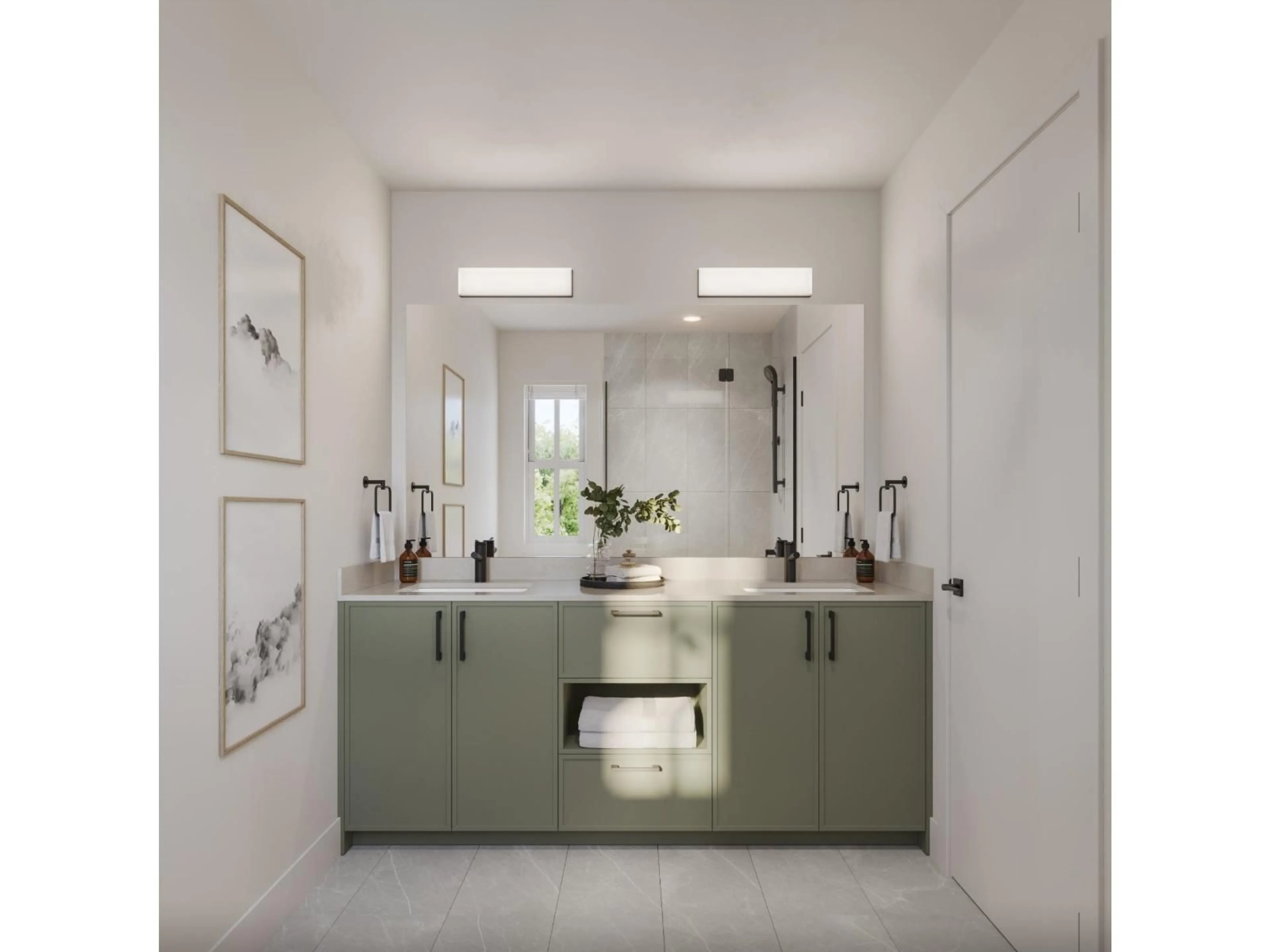 Contemporary bathroom, ceramic/tile floor for 18 - 7661 198B, Langley British Columbia V0V0V0