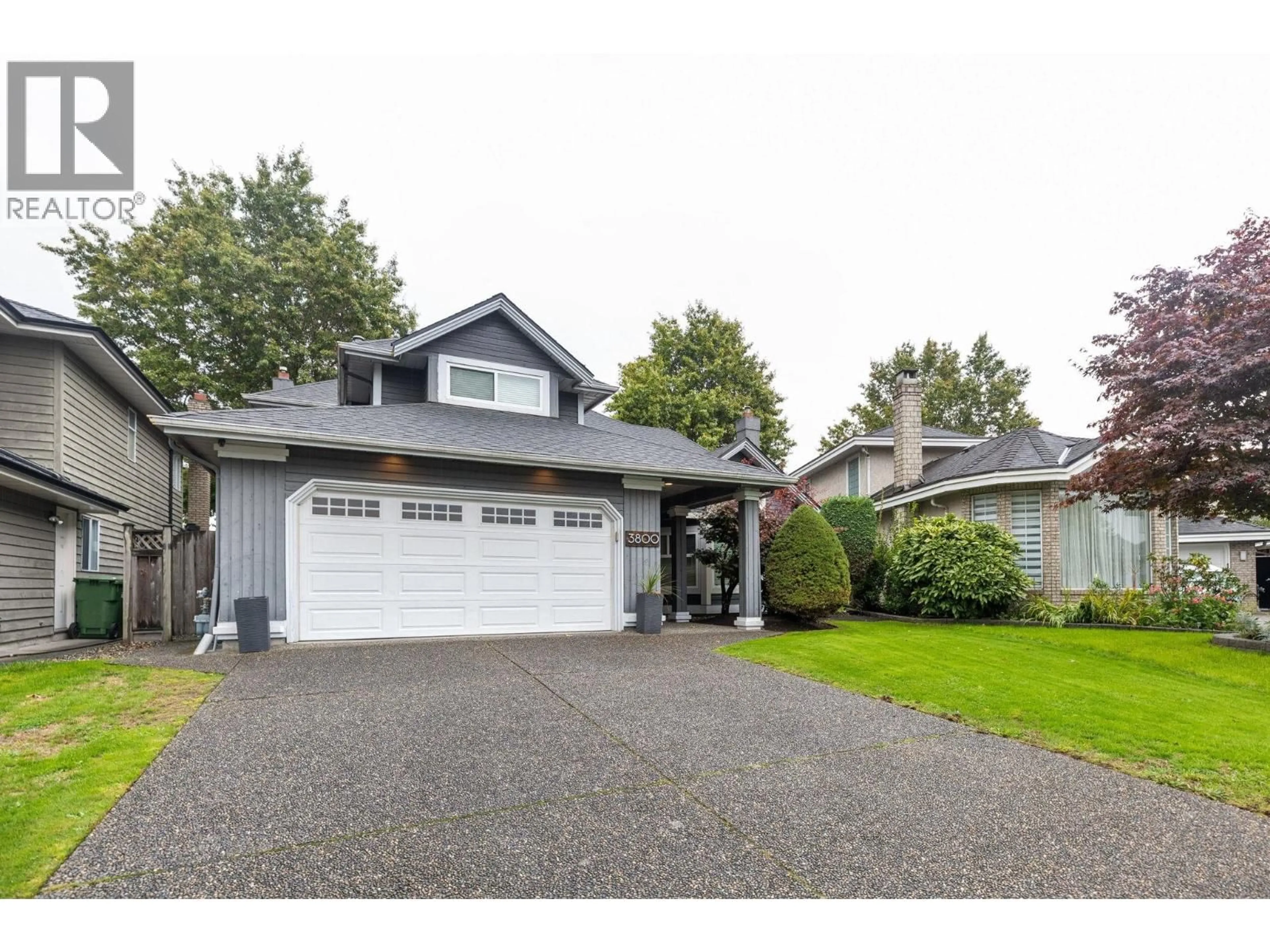 Home with vinyl exterior material, street for 3800 KILBY COURT, Richmond British Columbia V6X3M9