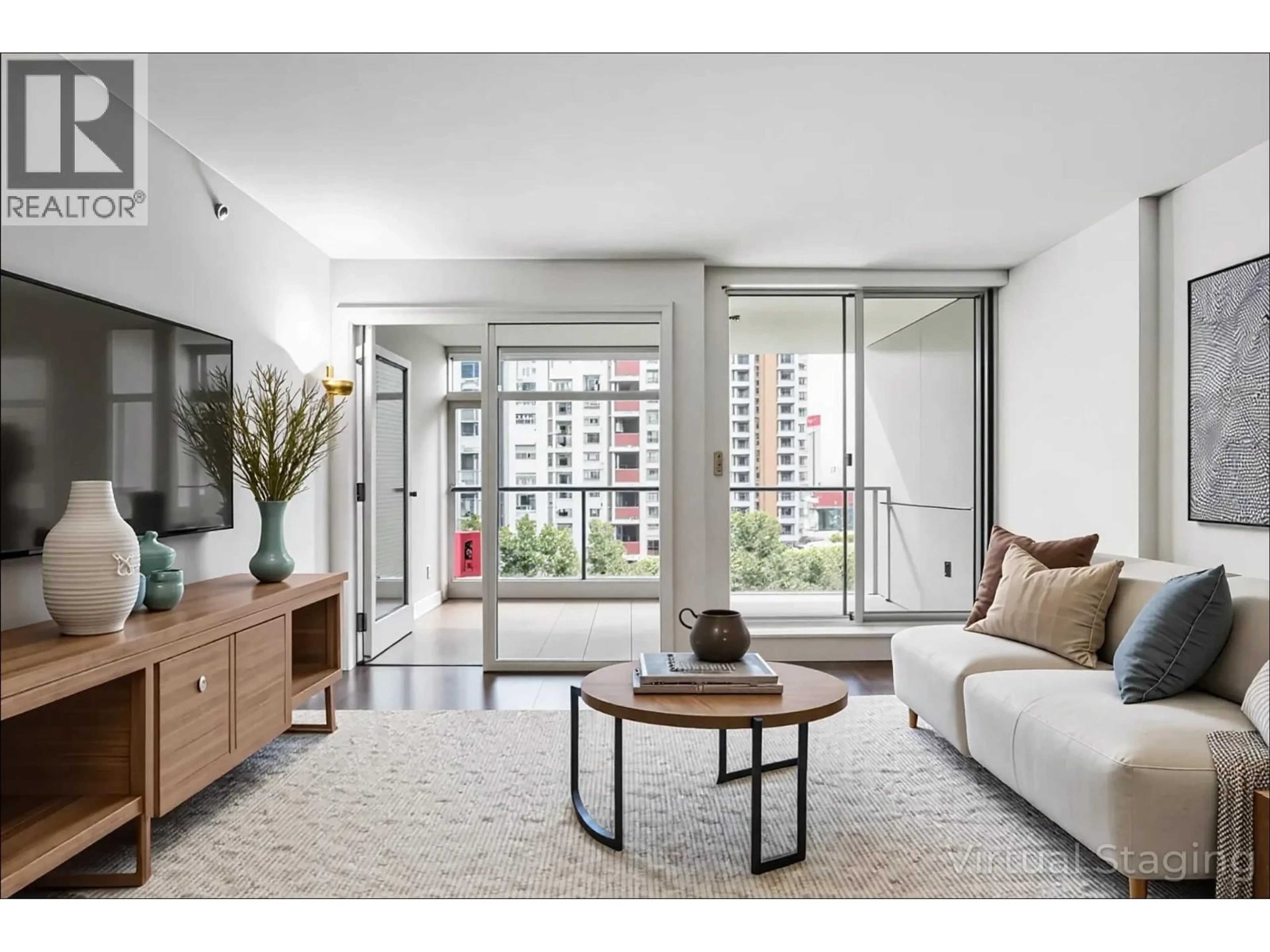 Living room with furniture, unknown for 816 - 161 GEORGIA STREET, Vancouver British Columbia V6B0K9
