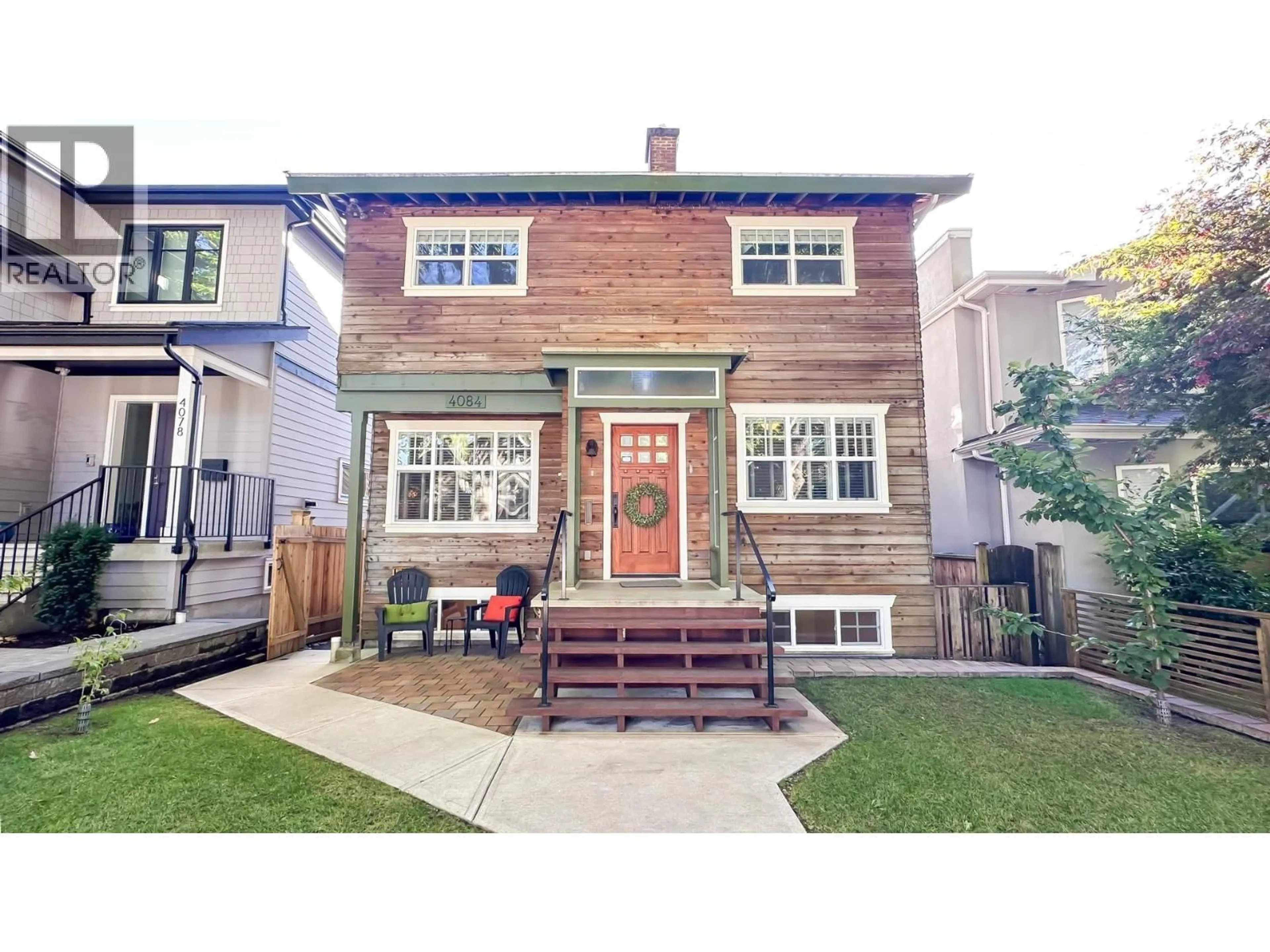 Home with brick exterior material, street for 4084 32ND AVENUE, Vancouver British Columbia V6S1Z6