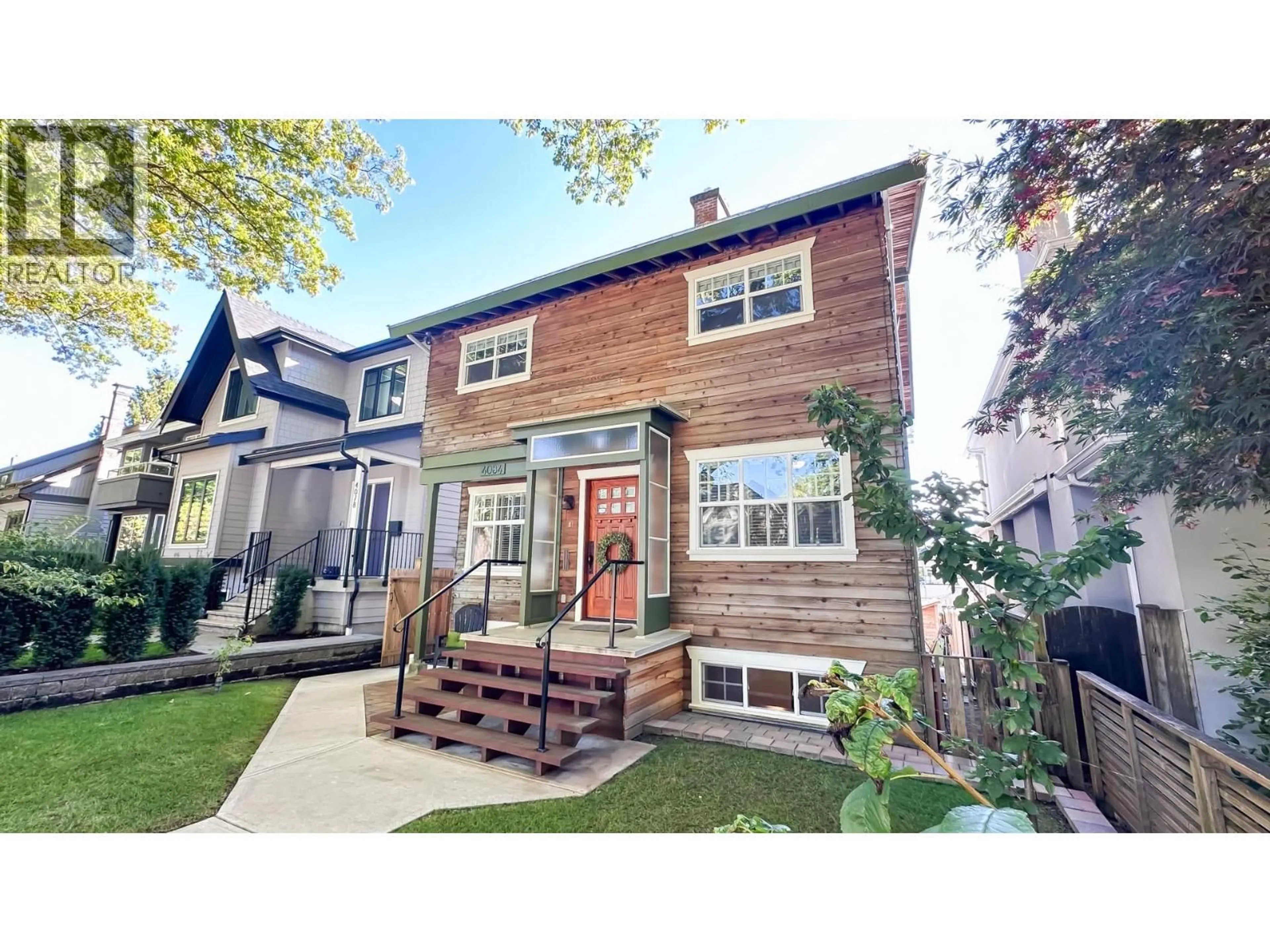 Home with brick exterior material, street for 4084 32ND AVENUE, Vancouver British Columbia V6S1Z6