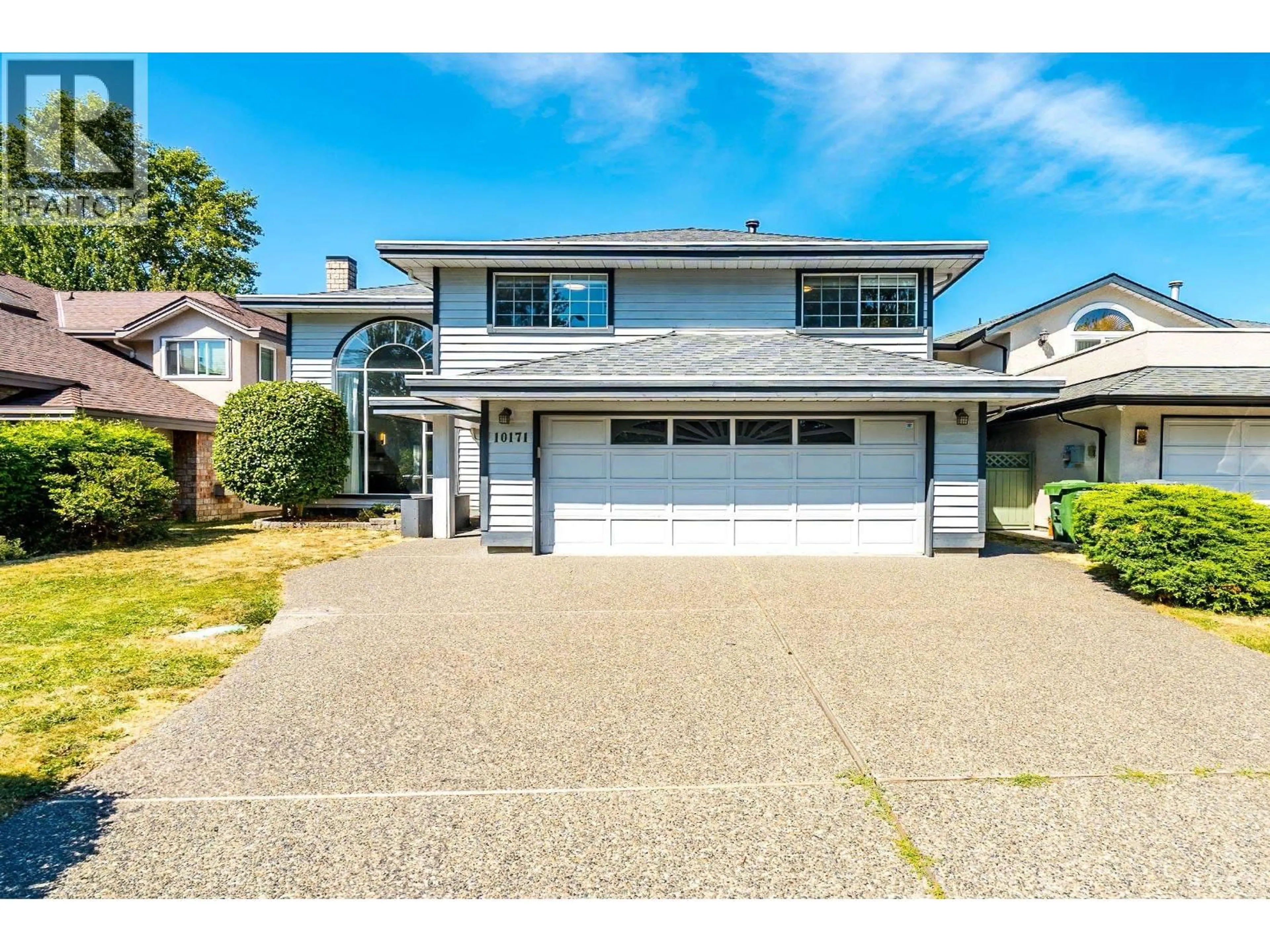 Home with vinyl exterior material, street for 10171 HALL AVENUE, Richmond British Columbia V6X3T9
