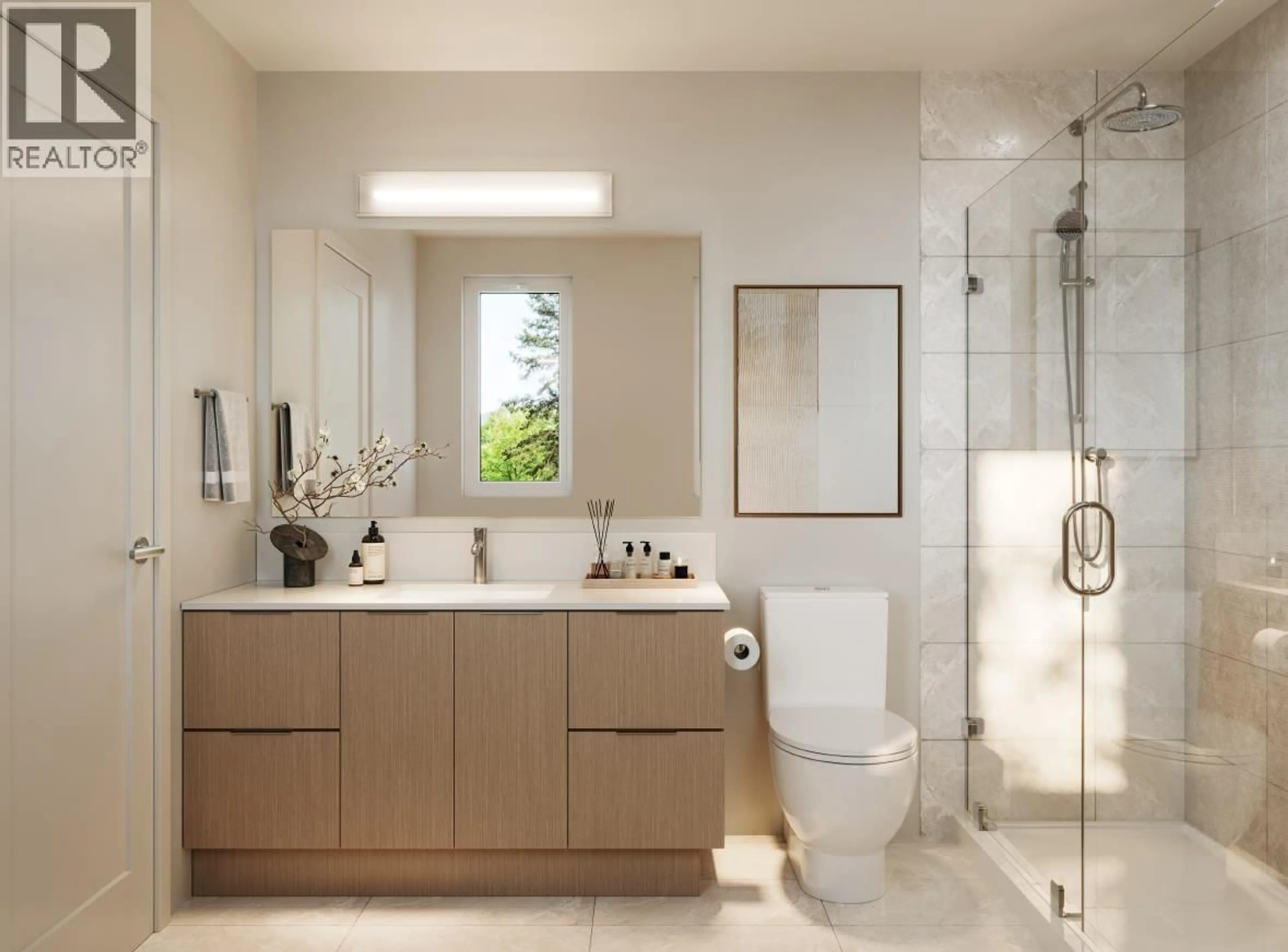 Contemporary bathroom, ceramic/tile floor for 2 - 9511 GRANVILLE AVENUE, Richmond British Columbia V6Y1P9