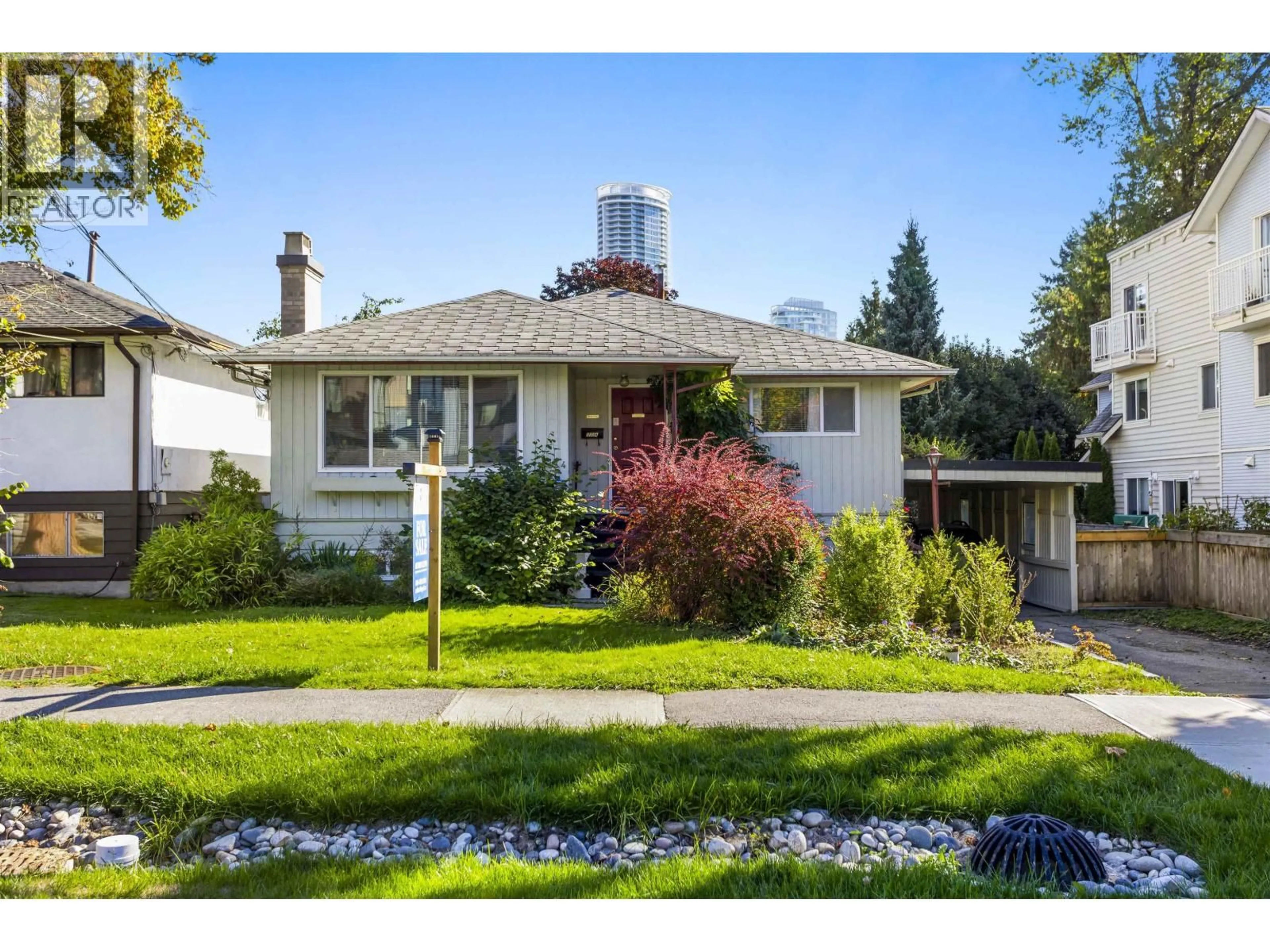 Home with vinyl exterior material, street for 7134 17TH AVENUE, Burnaby British Columbia V3N1K7