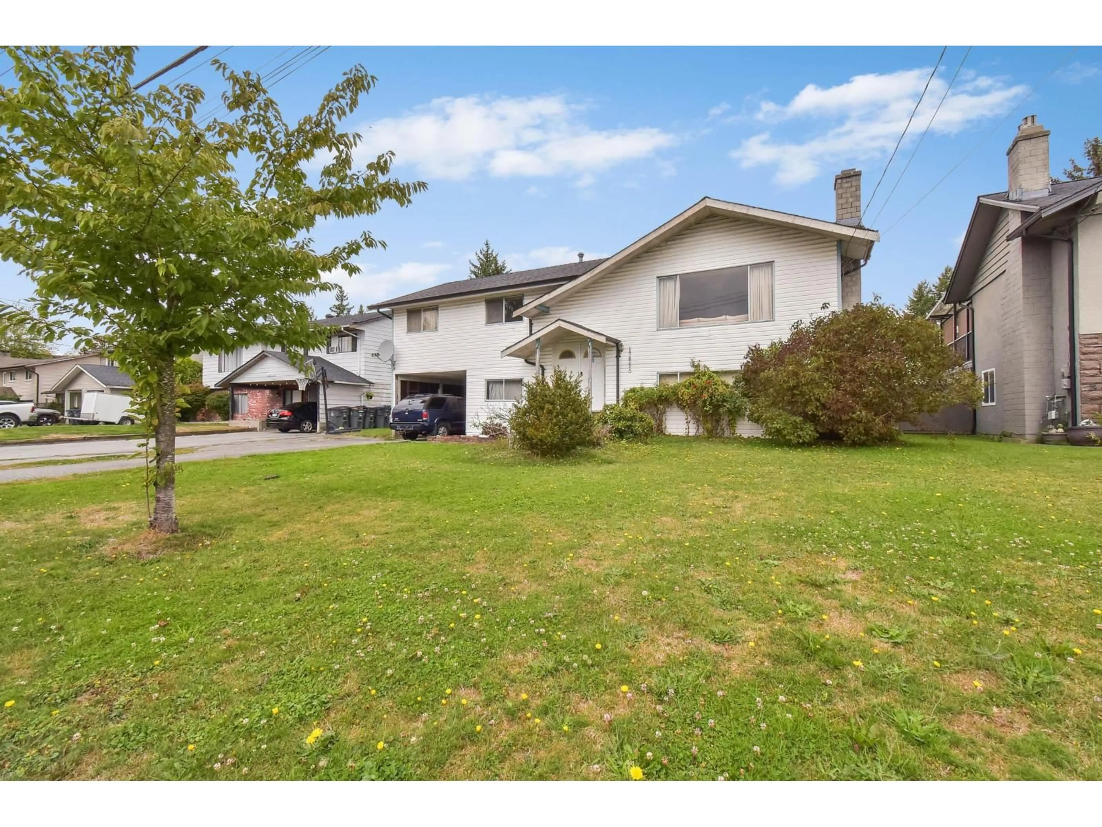 A pic from outside/outdoor area/front of a property/back of a property/a pic from drone, street for 17841 57A, Surrey British Columbia V3S1J3