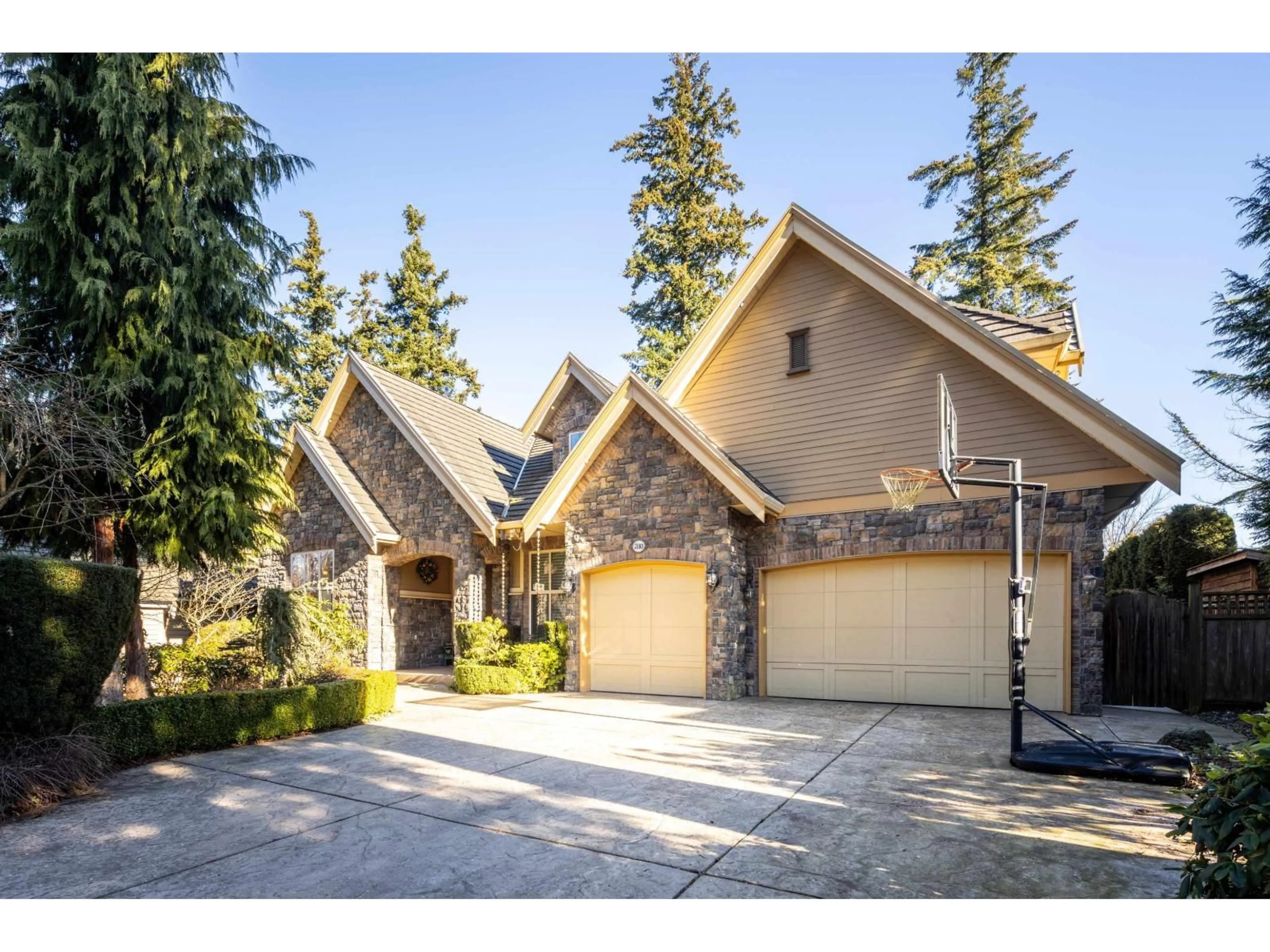 Home with brick exterior material, street for 2080 136, Surrey British Columbia V4A0A1