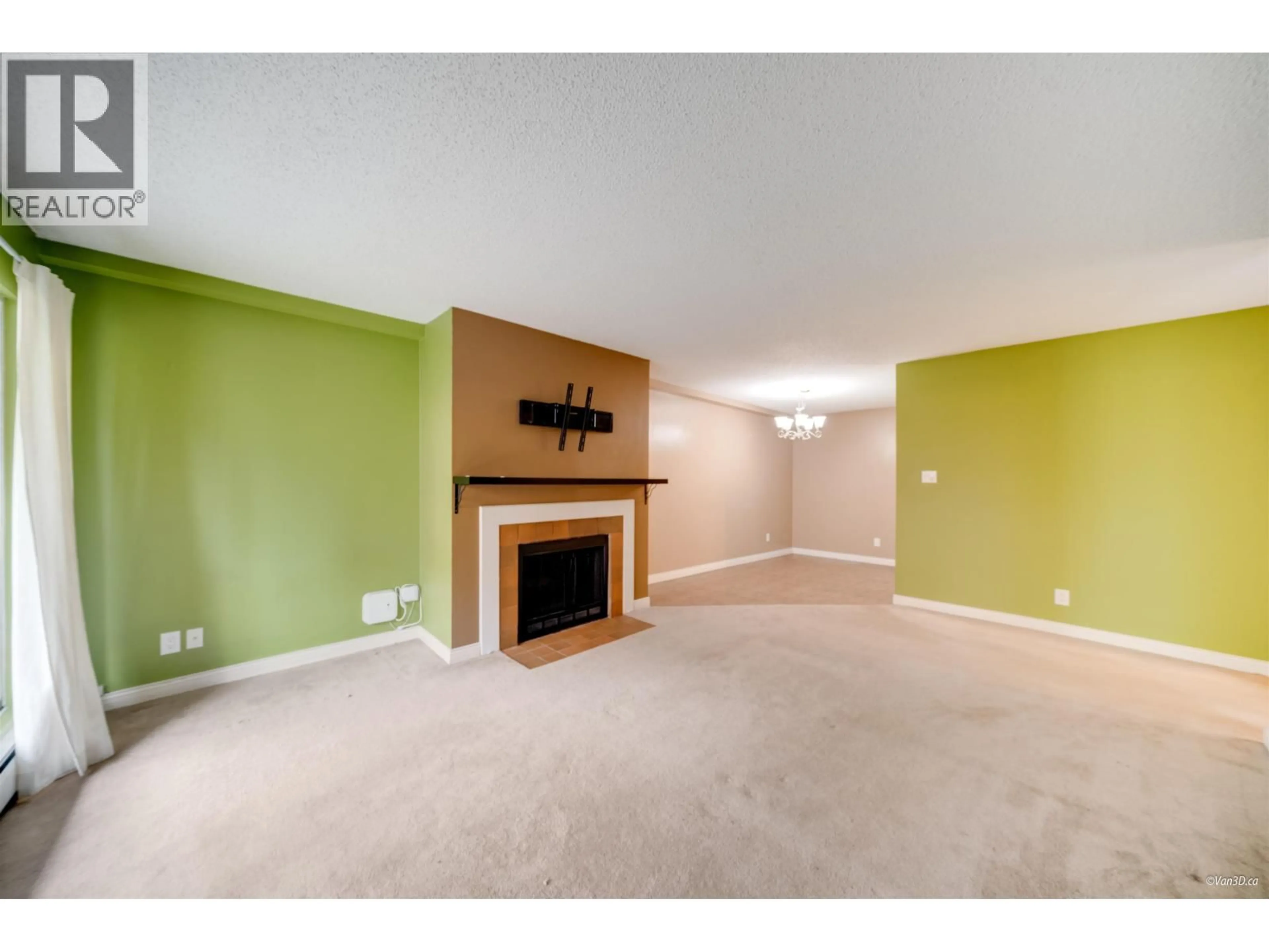 Living room with furniture, carpet floor for 115 - 8591 WESTMINSTER HIGHWAY, Richmond British Columbia V6X3E2
