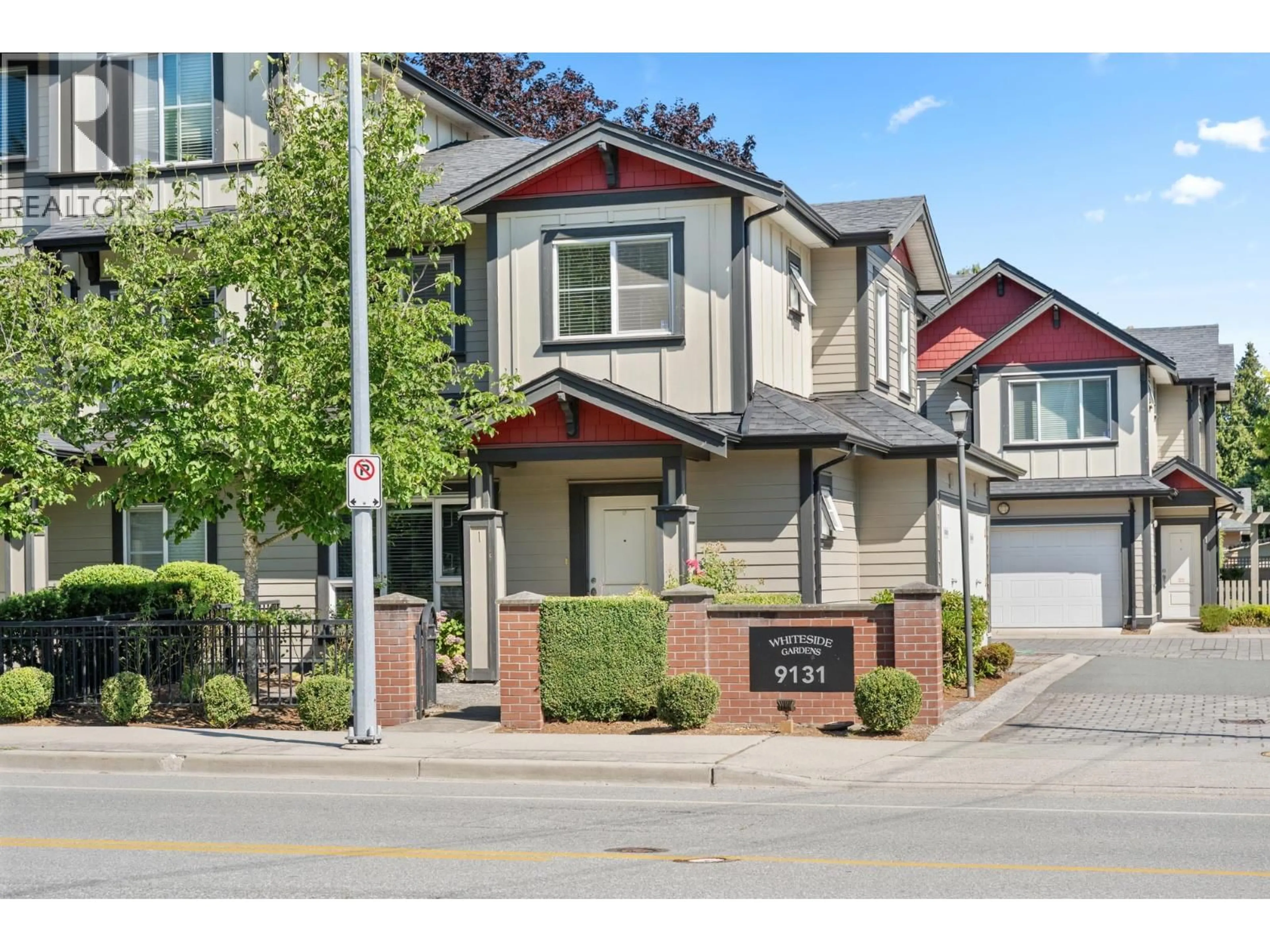 Home with brick exterior material, street for 9 - 9131 WILLIAMS ROAD, Richmond British Columbia V7A1G8