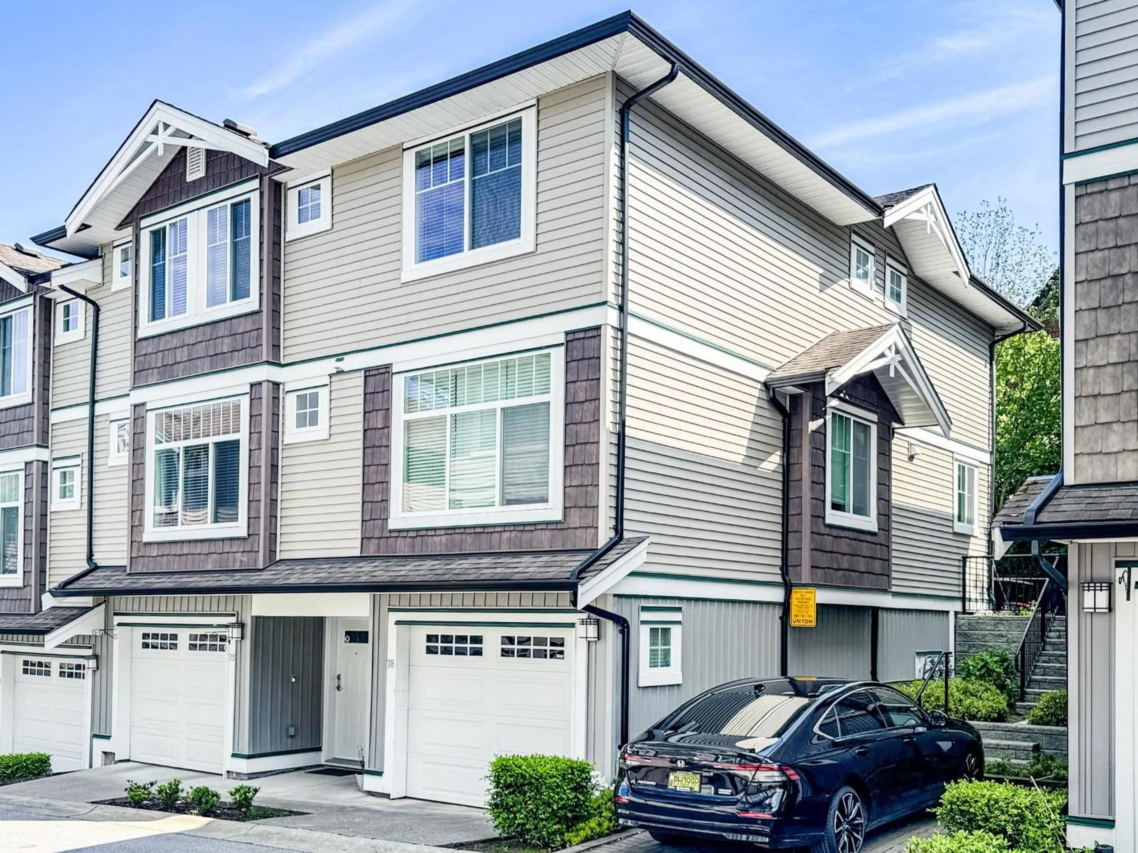 Home with vinyl exterior material, street for 78 - 14356 63A, Surrey British Columbia V3X0E3