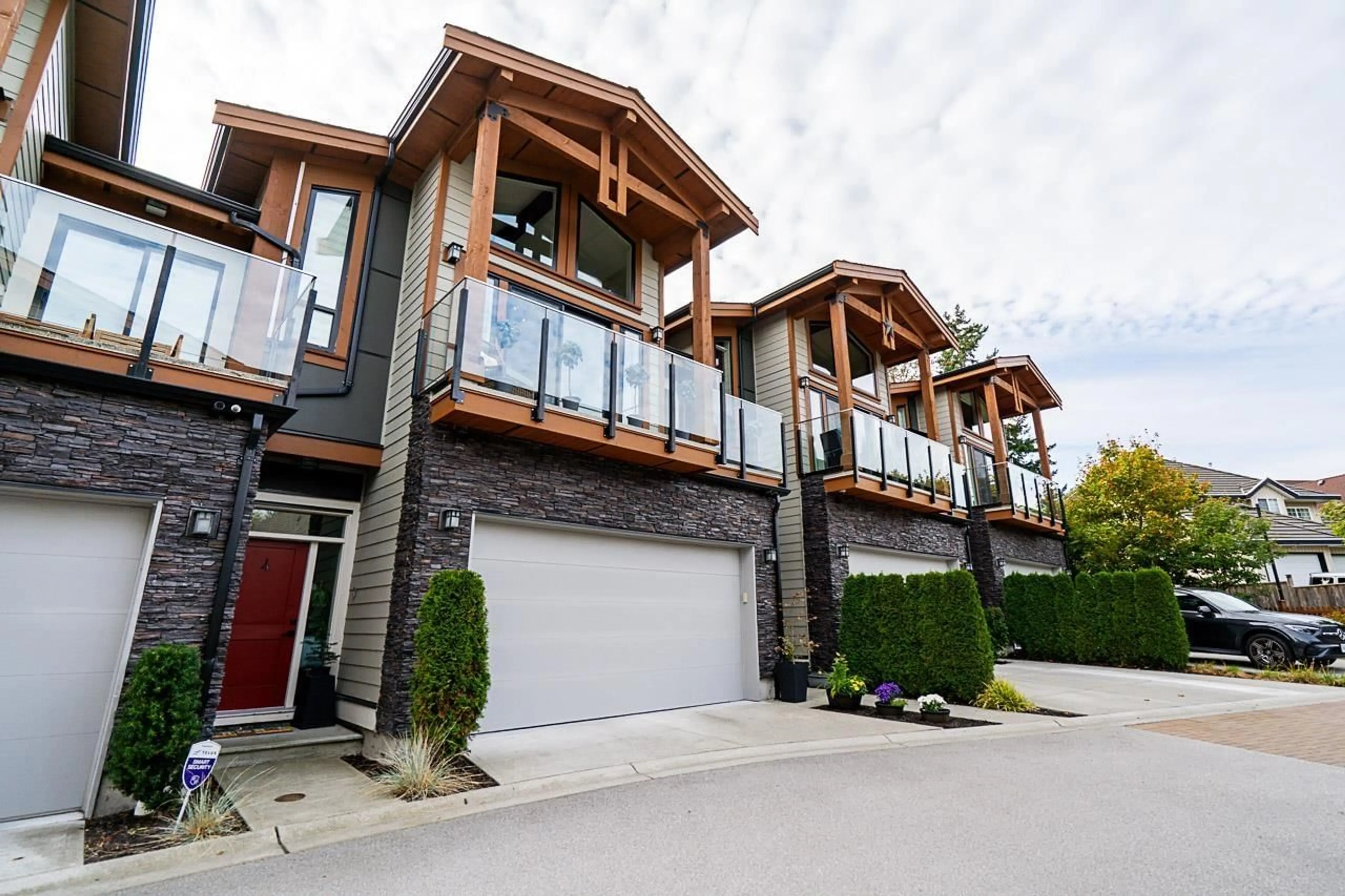 Home with brick exterior material, street for 3 - 1454 162B, Surrey British Columbia V4A9W9