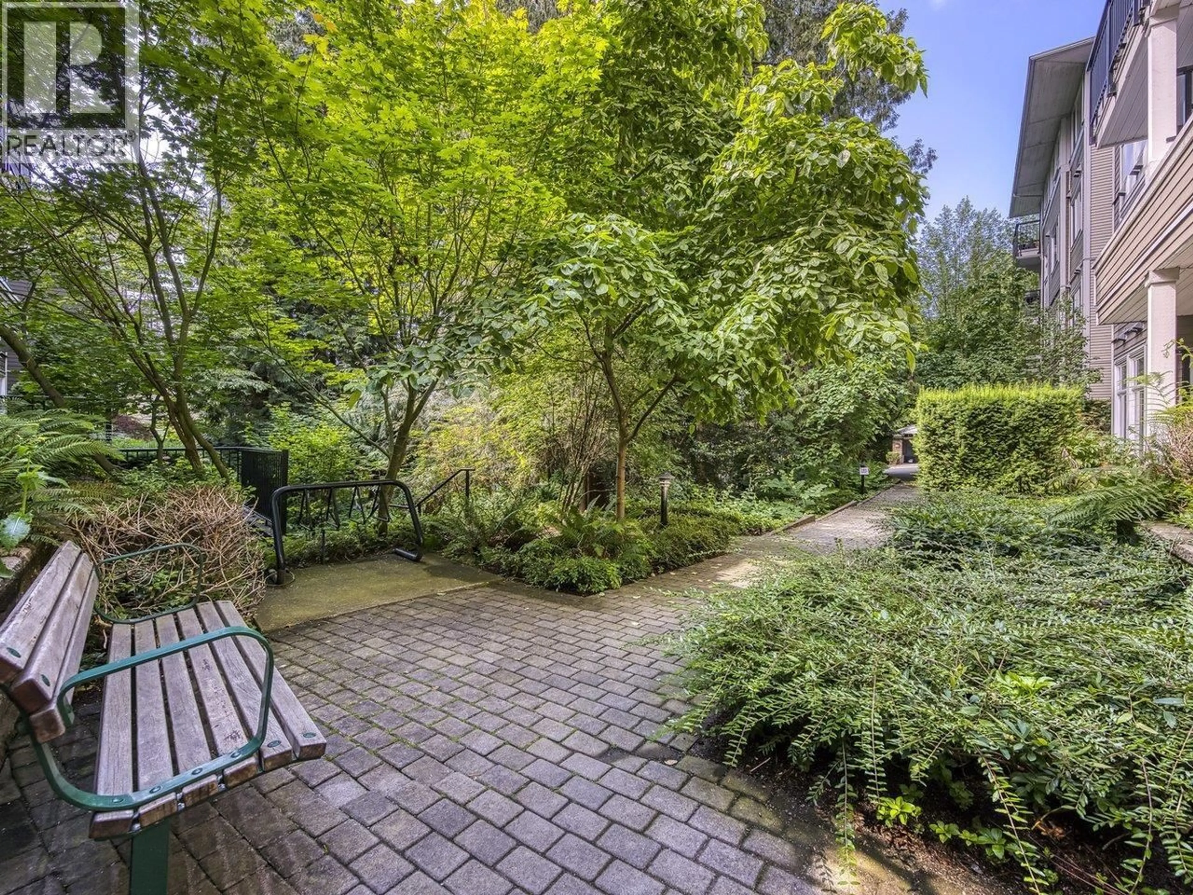 Patio, forest/trees view for 410 - 6888 SOUTHPOINT DRIVE, Burnaby British Columbia V3N5E3