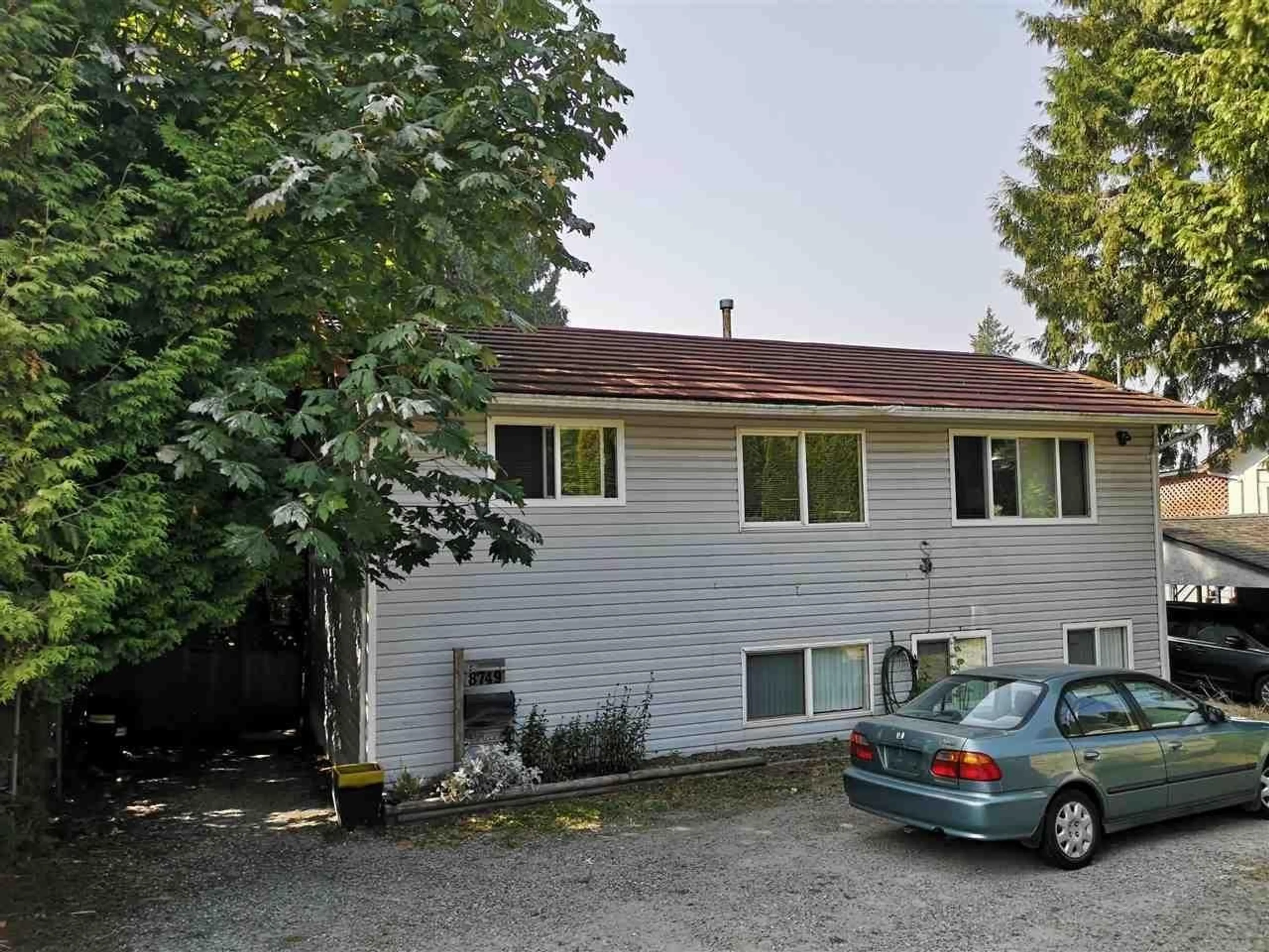 A pic from outside/outdoor area/front of a property/back of a property/a pic from drone, street for 8749 112, Delta British Columbia V4C4X2