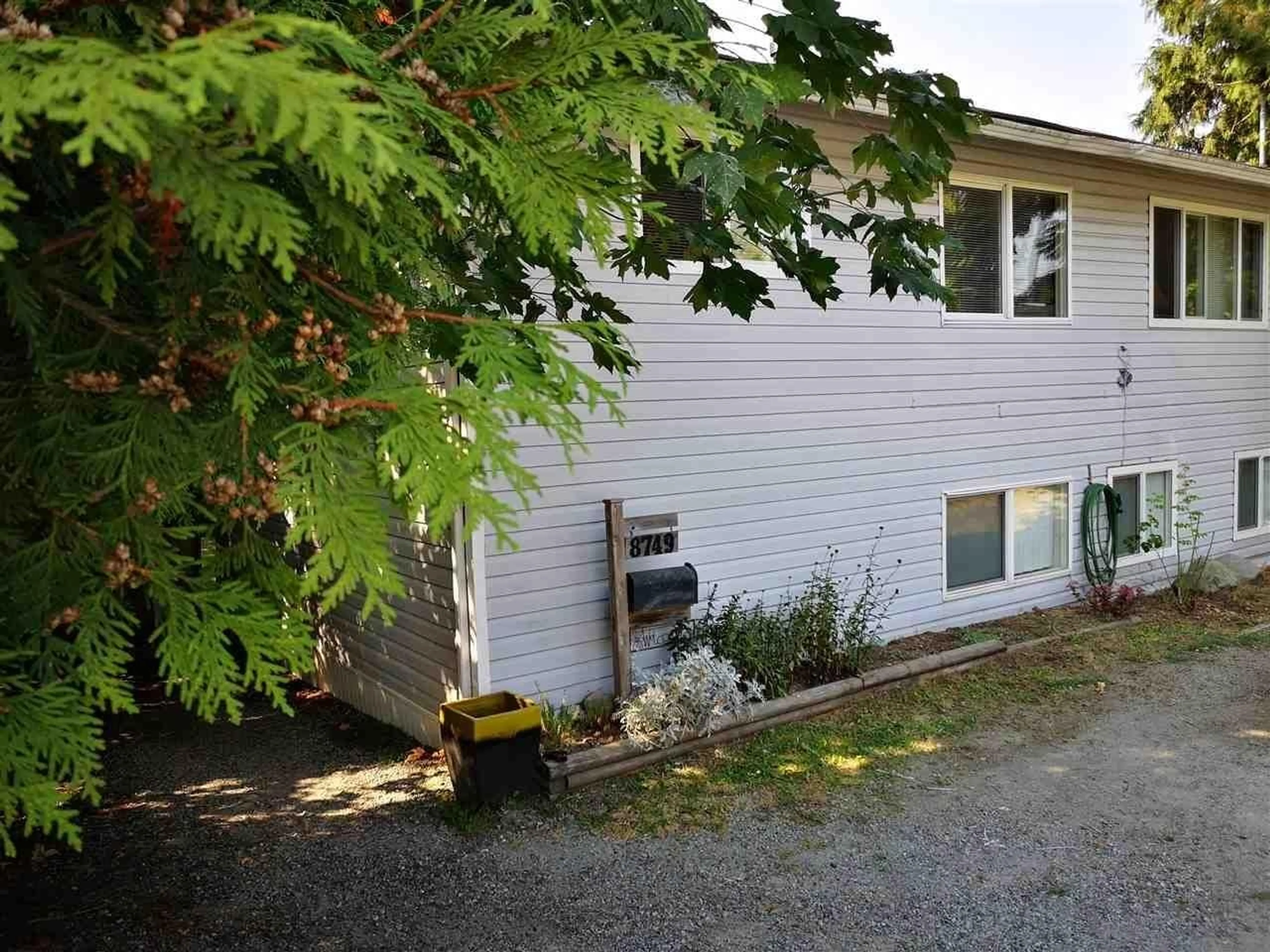 A pic from outside/outdoor area/front of a property/back of a property/a pic from drone, street for 8749 112, Delta British Columbia V4C4X2