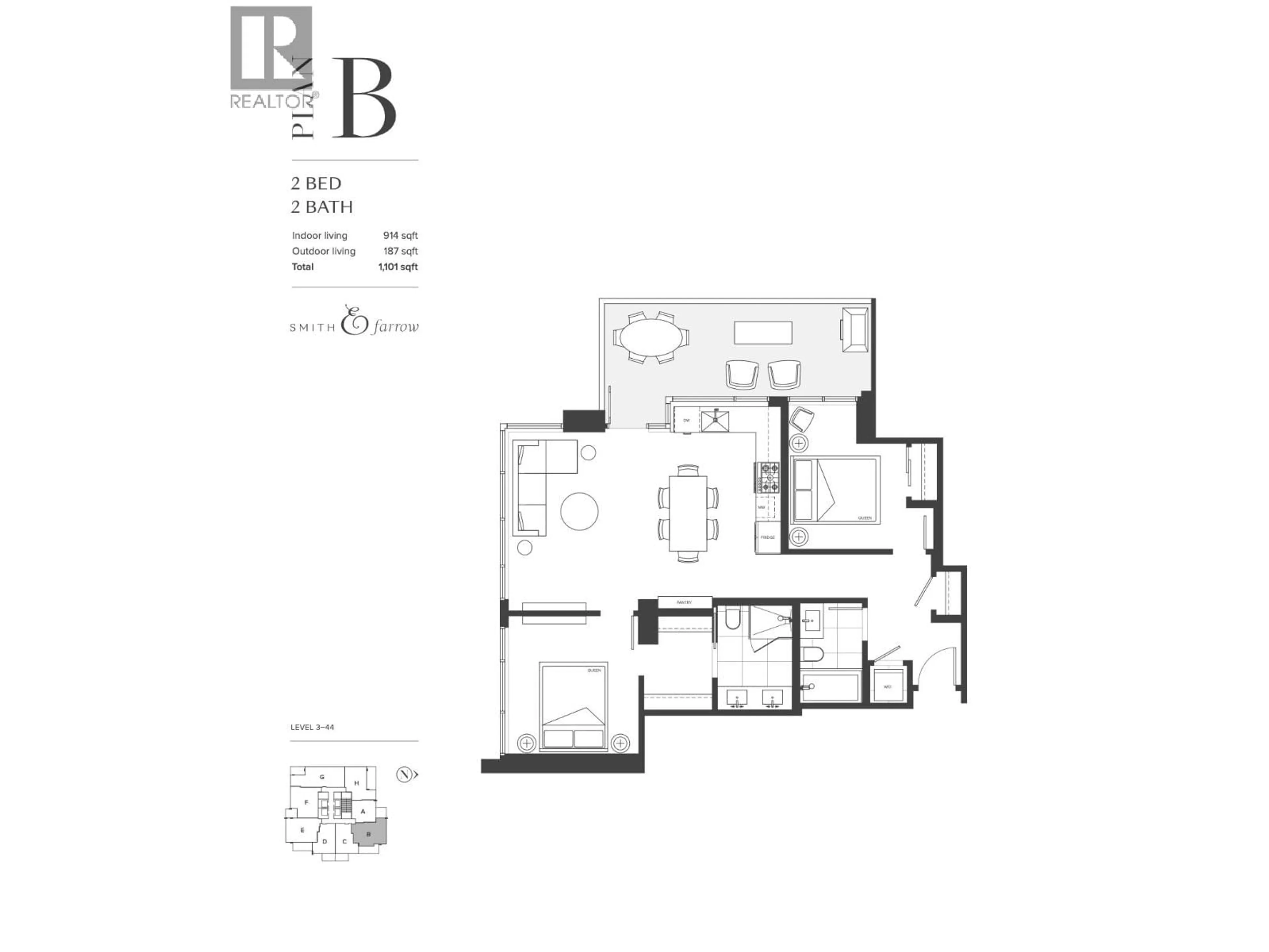 Floor plan for 302 - 720 FARROW STREET, Coquitlam British Columbia V3J0P3