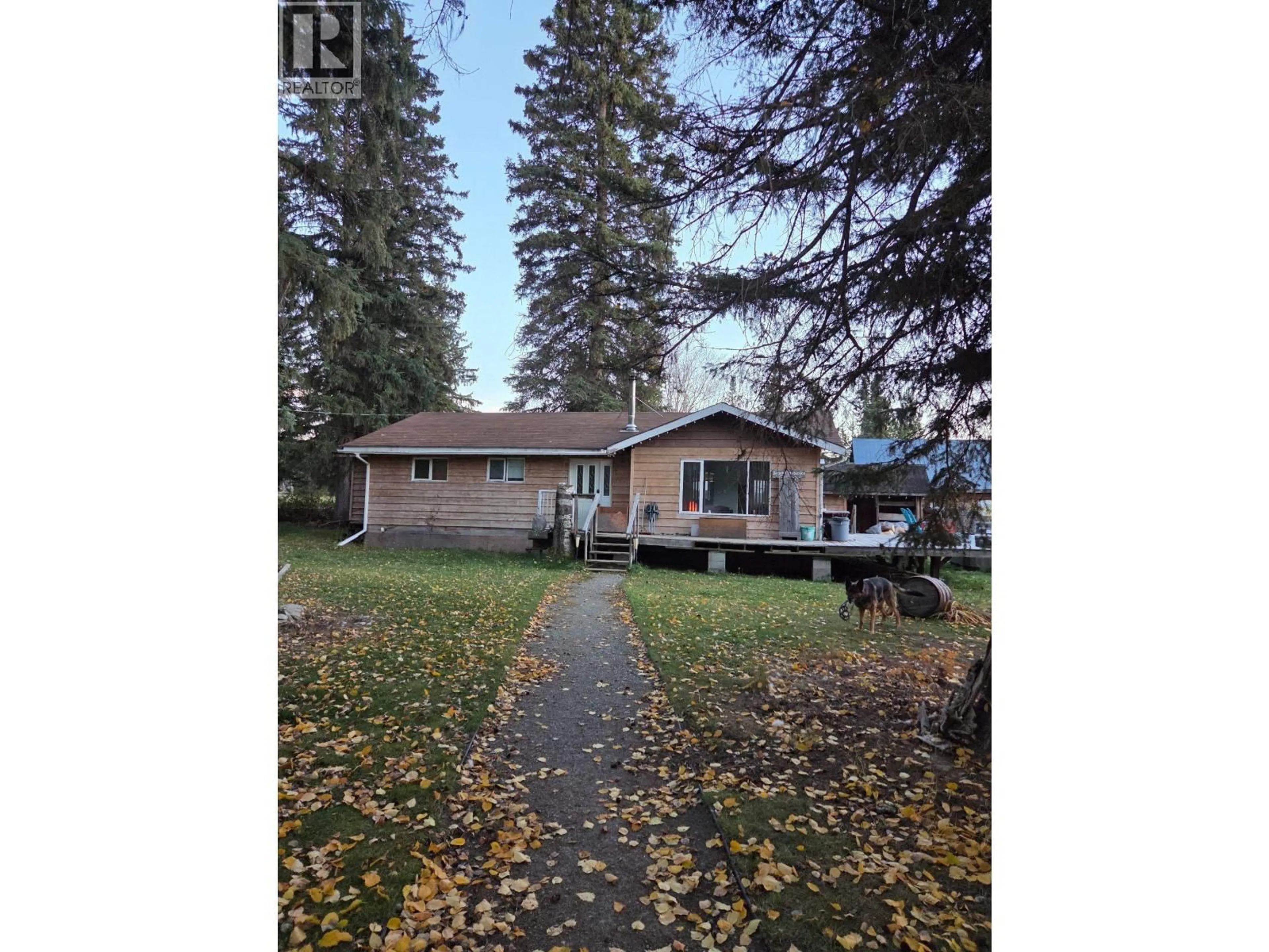A pic from outside/outdoor area/front of a property/back of a property/a pic from drone, unknown for 12195 LOWER MUD RIVER ROAD, Prince George British Columbia V2N5C3