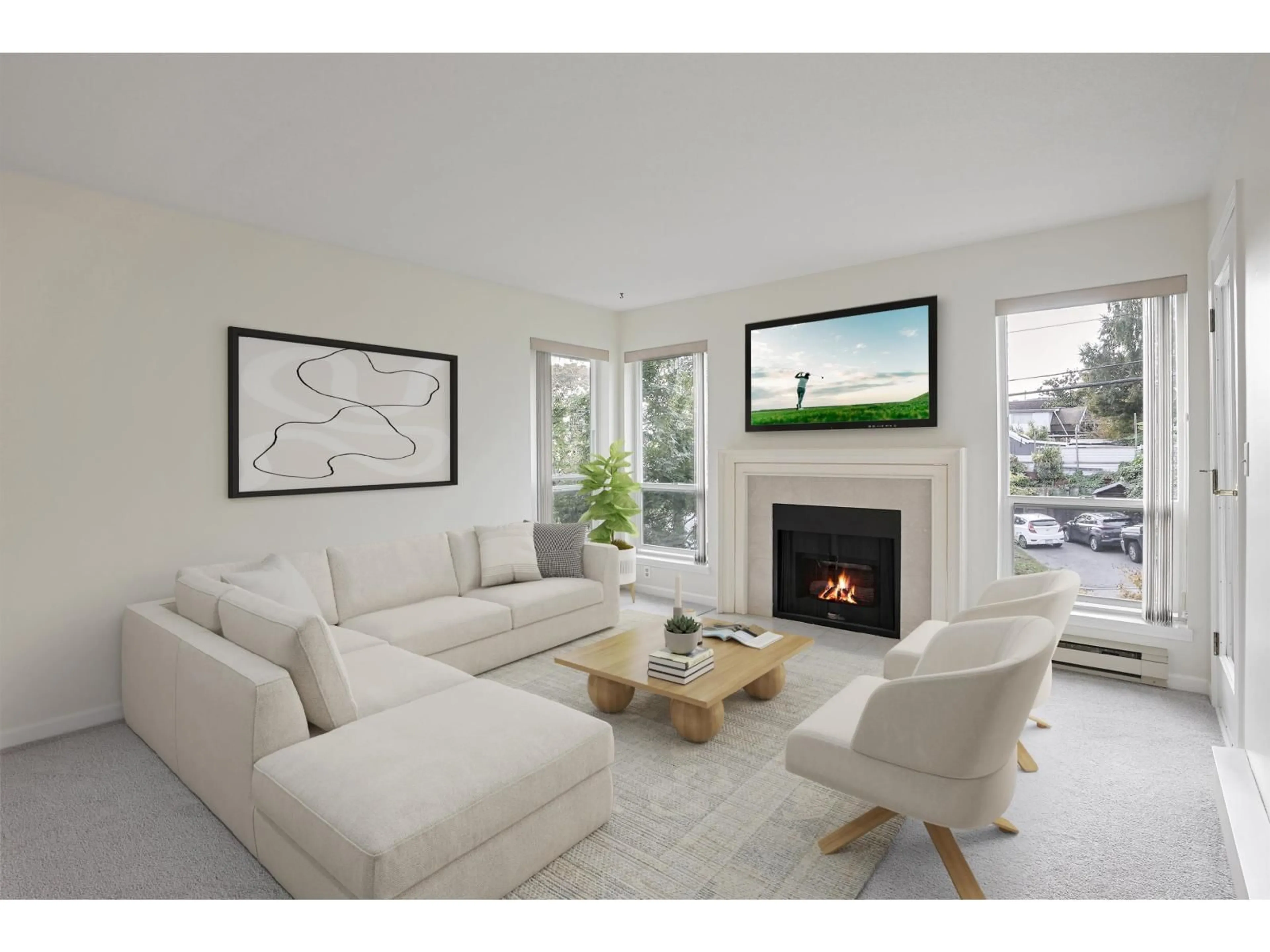 Living room with furniture, unknown for 304 - 15717 MARINE, White Rock British Columbia V4B1E4