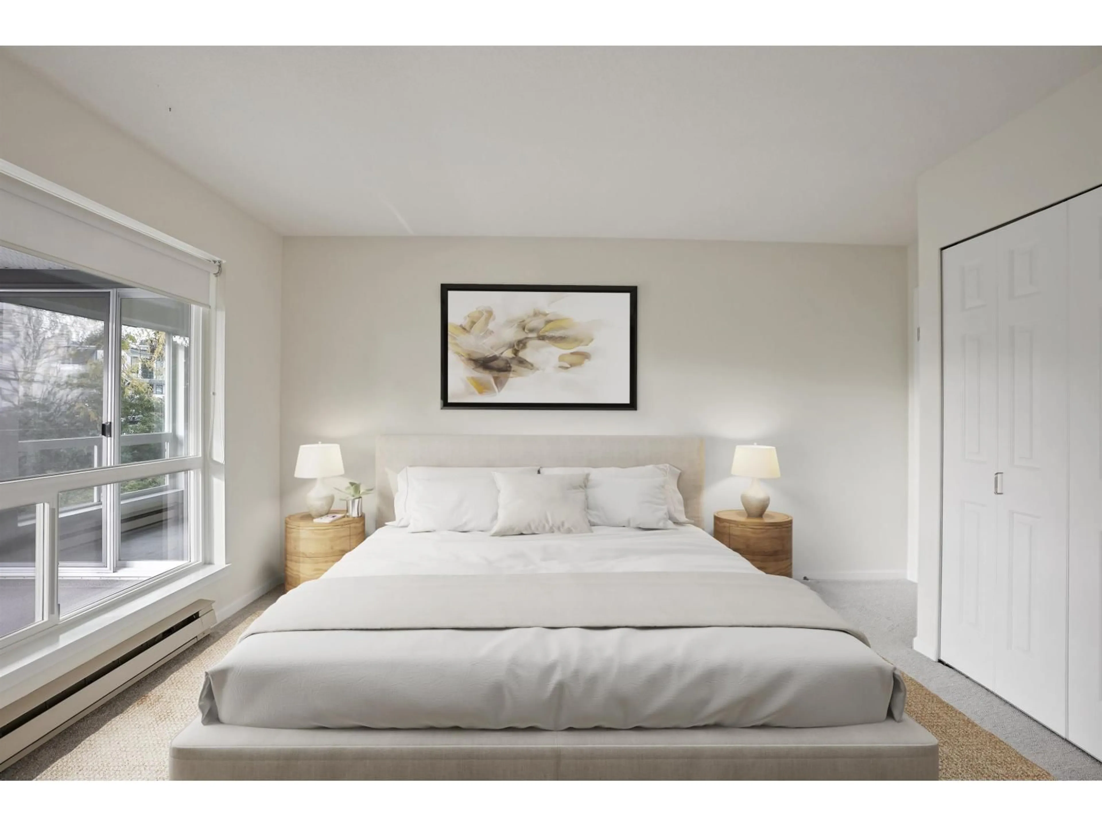 Bedroom with bed, unknown for 304 - 15717 MARINE, White Rock British Columbia V4B1E4